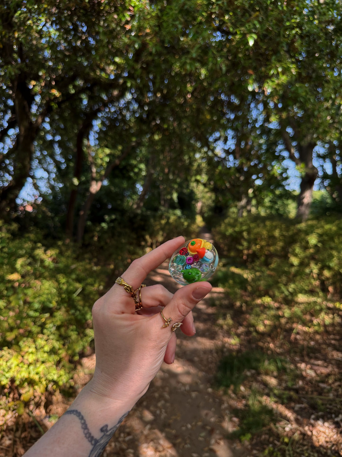 Orange turtle Xl orb