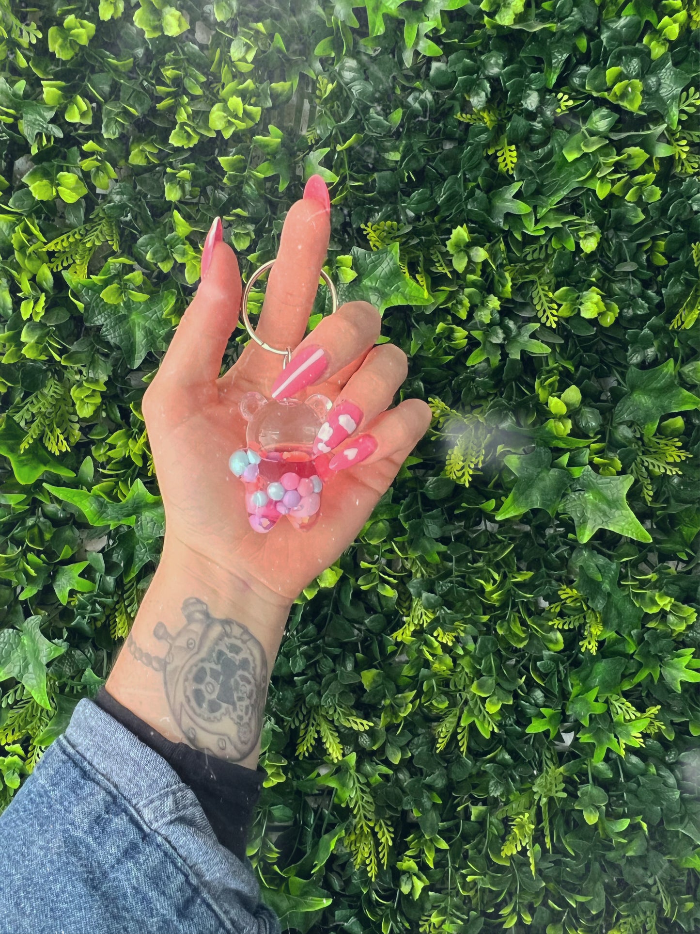30mm keyring