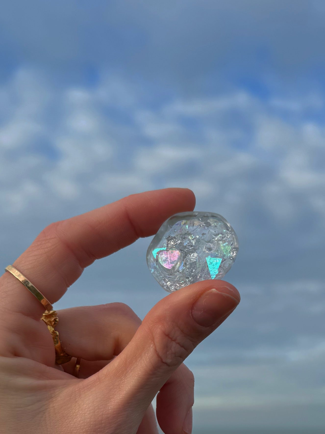 Moon rock: ILY silver