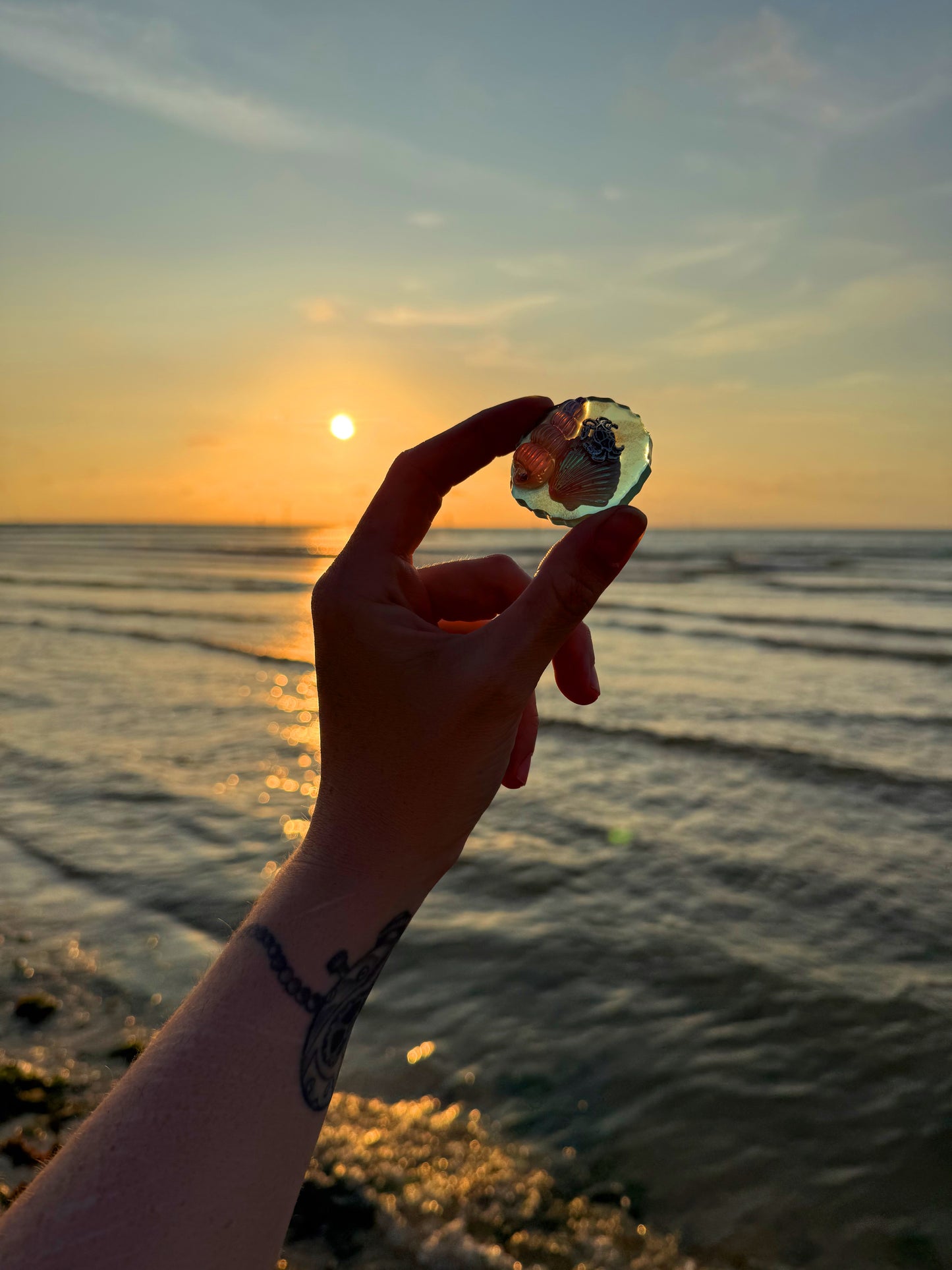 Mermaid shell : Geode orb