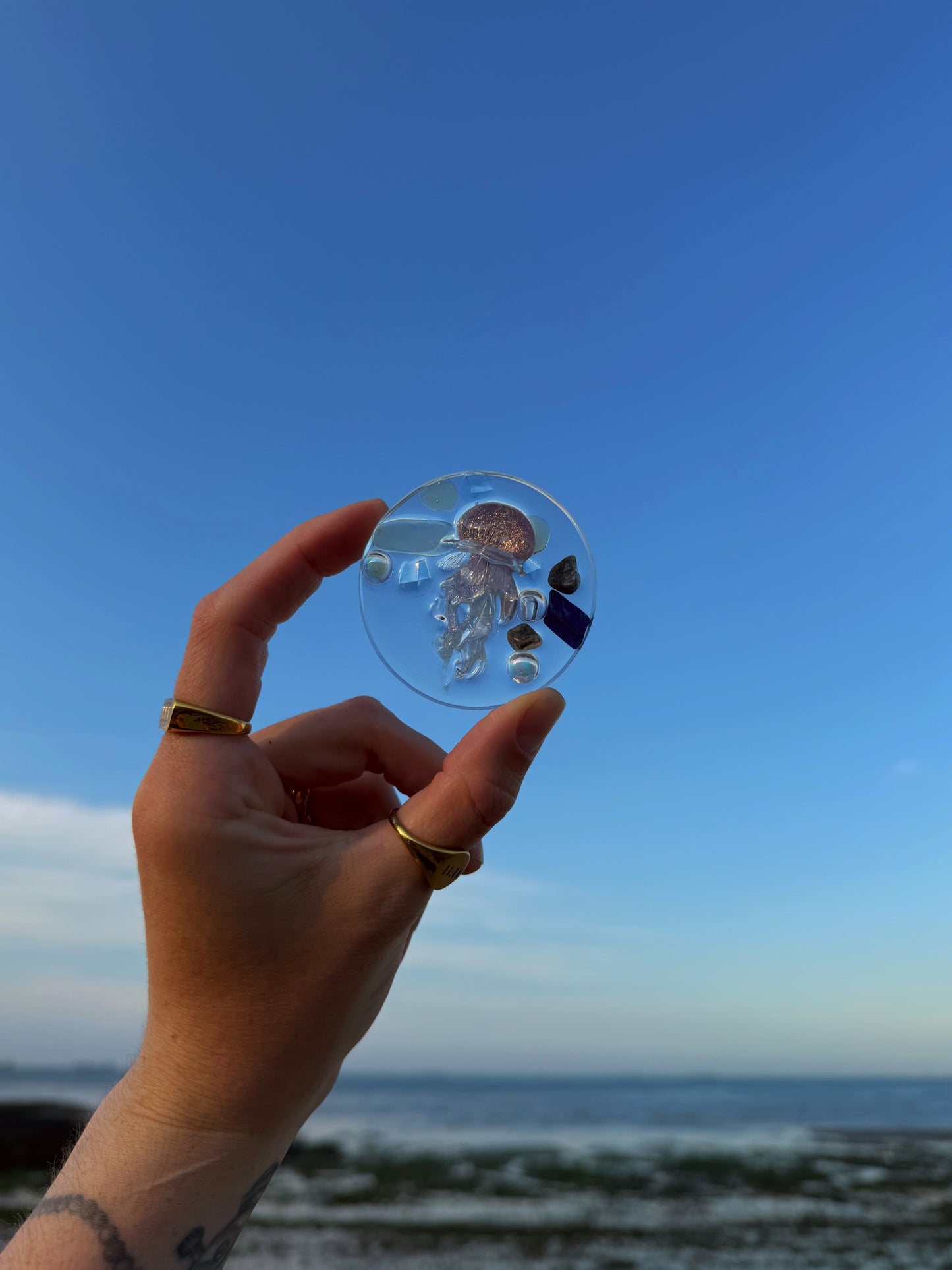 Mini tinker: jelly fish