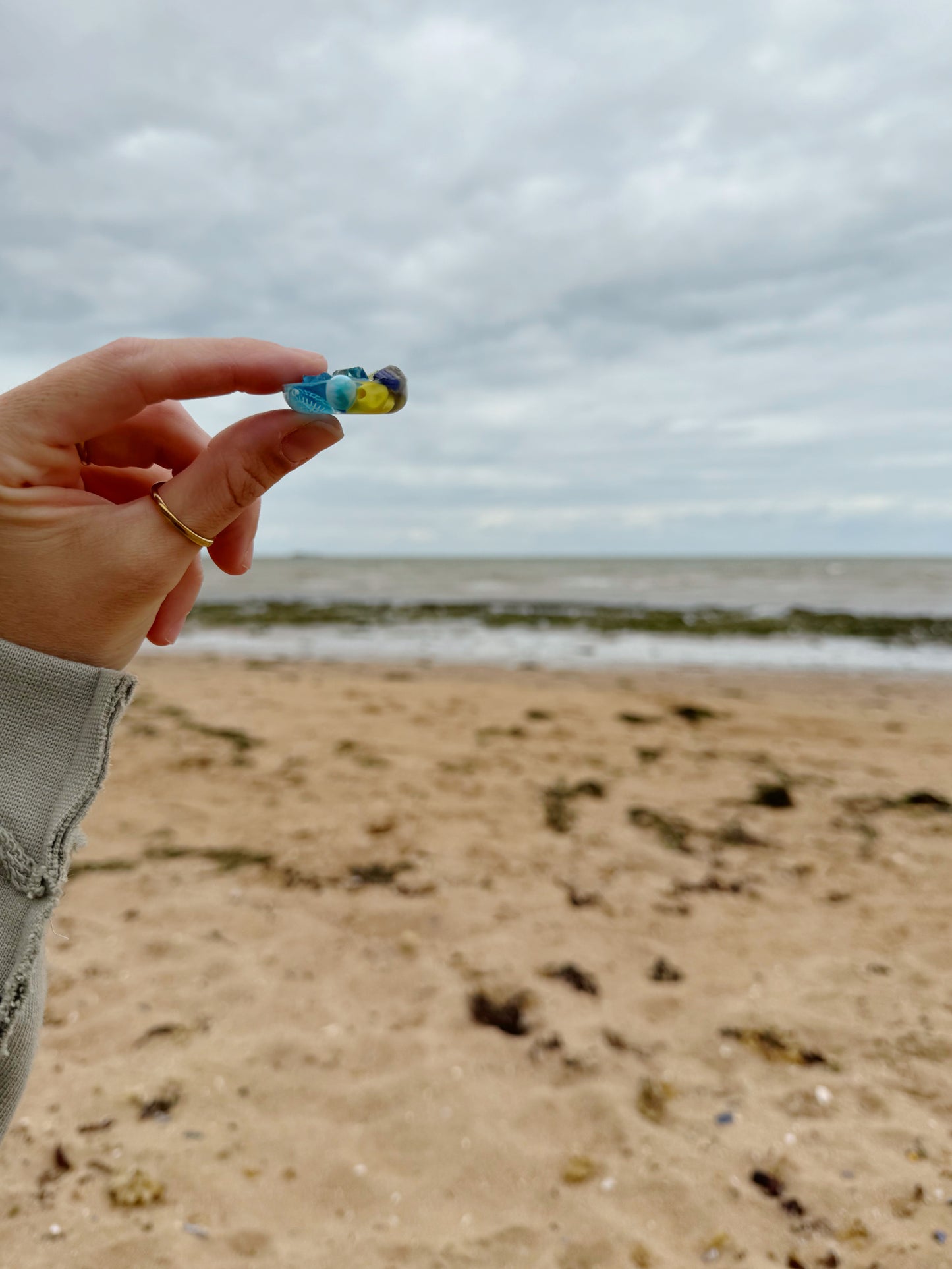 Chunky micro orb: coastal colours