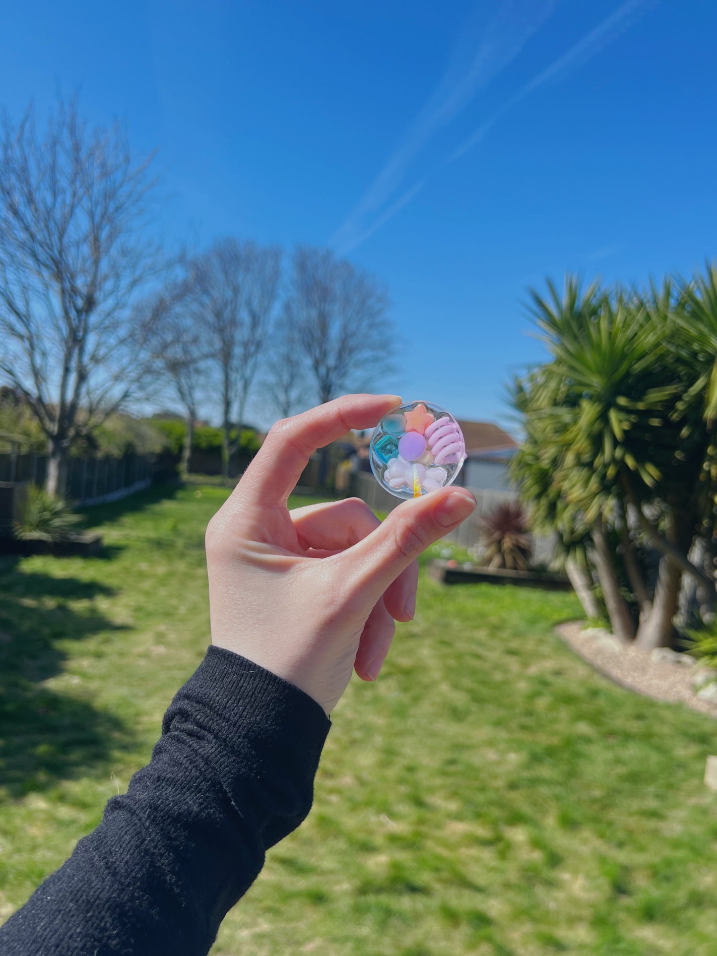Holographic orb: pastel spring 25