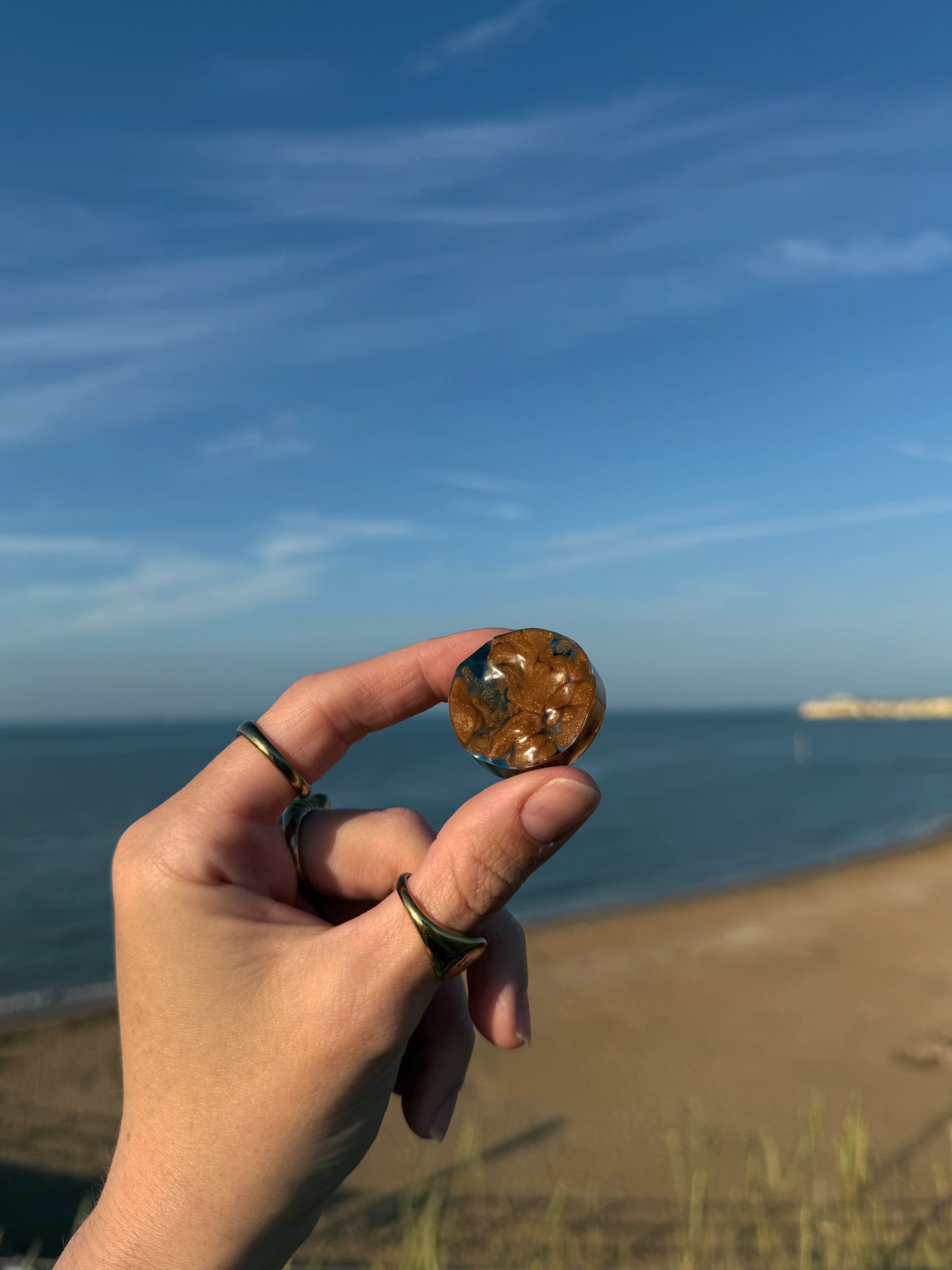 Gem stone wave