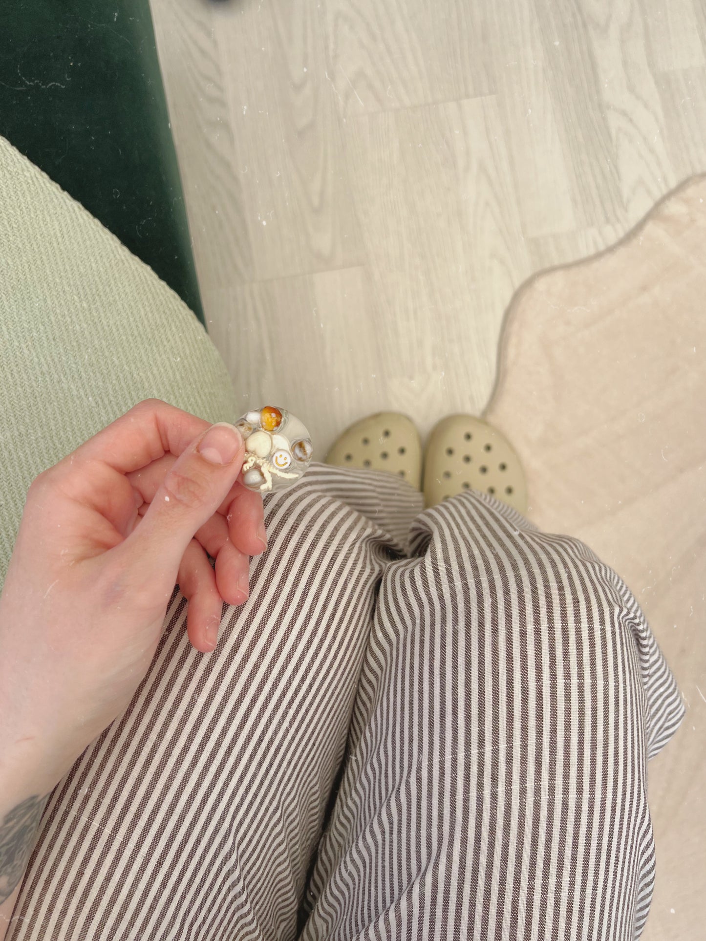 Micro orb: sad beige baby
