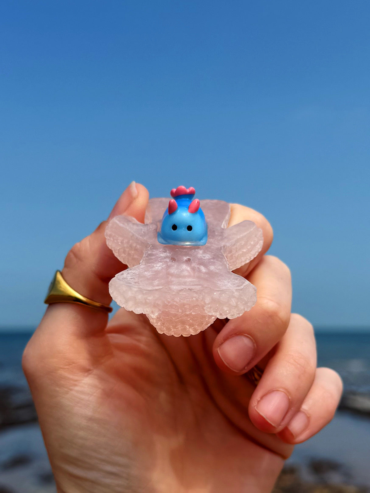 Jagger bear: blue sea slug