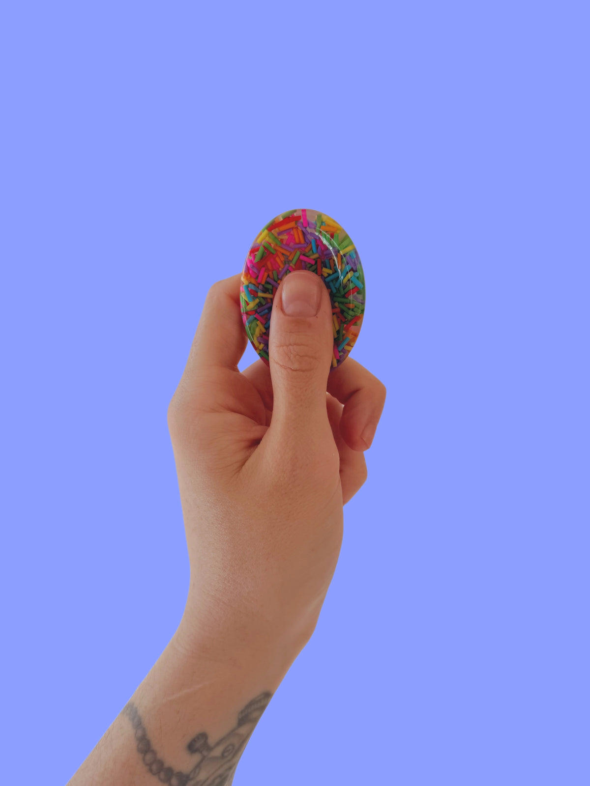 Sprinkle worry stone