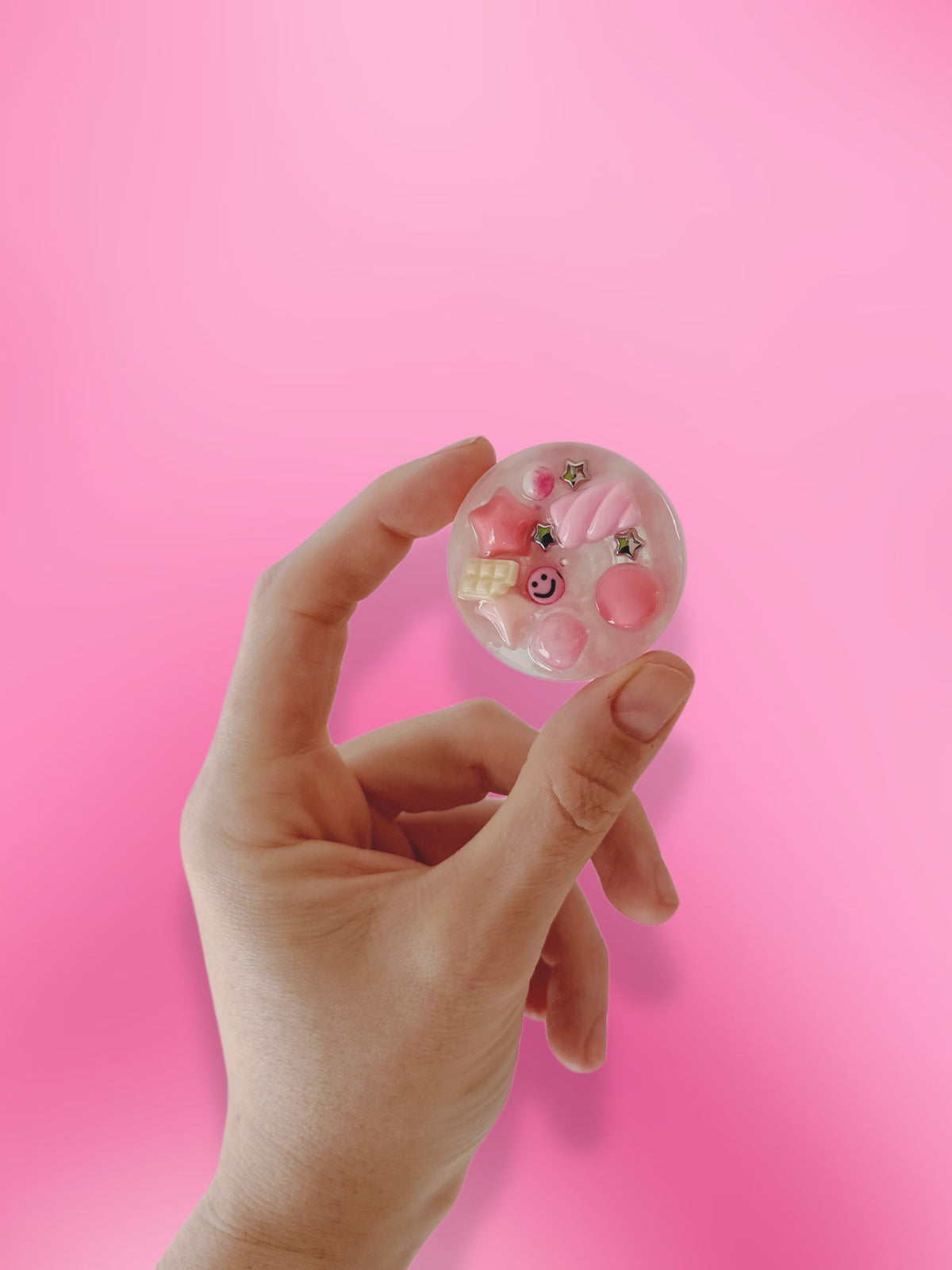 micro ripple: pink chocolate