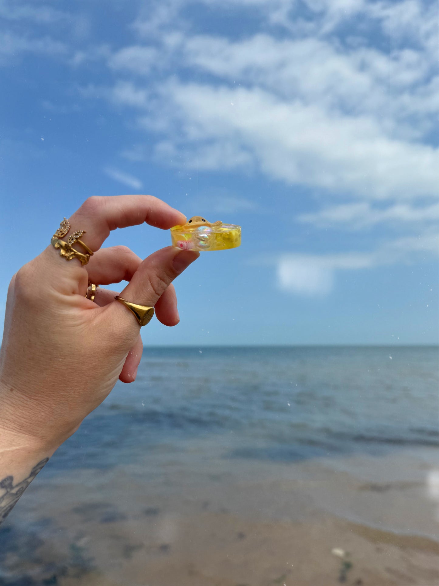 Chunky orb: yellow sting ray