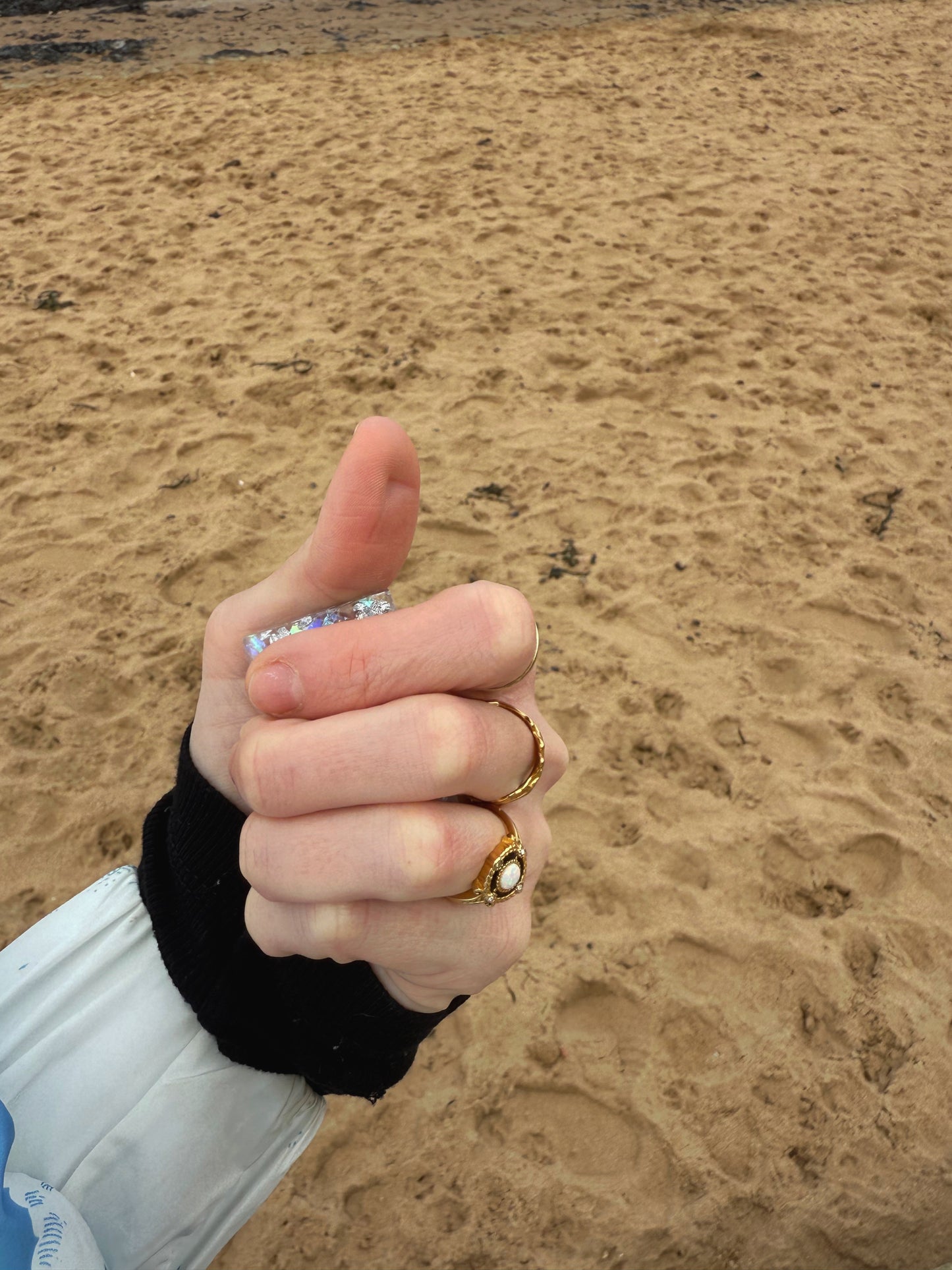 Sacred heart double textured rectangle wave