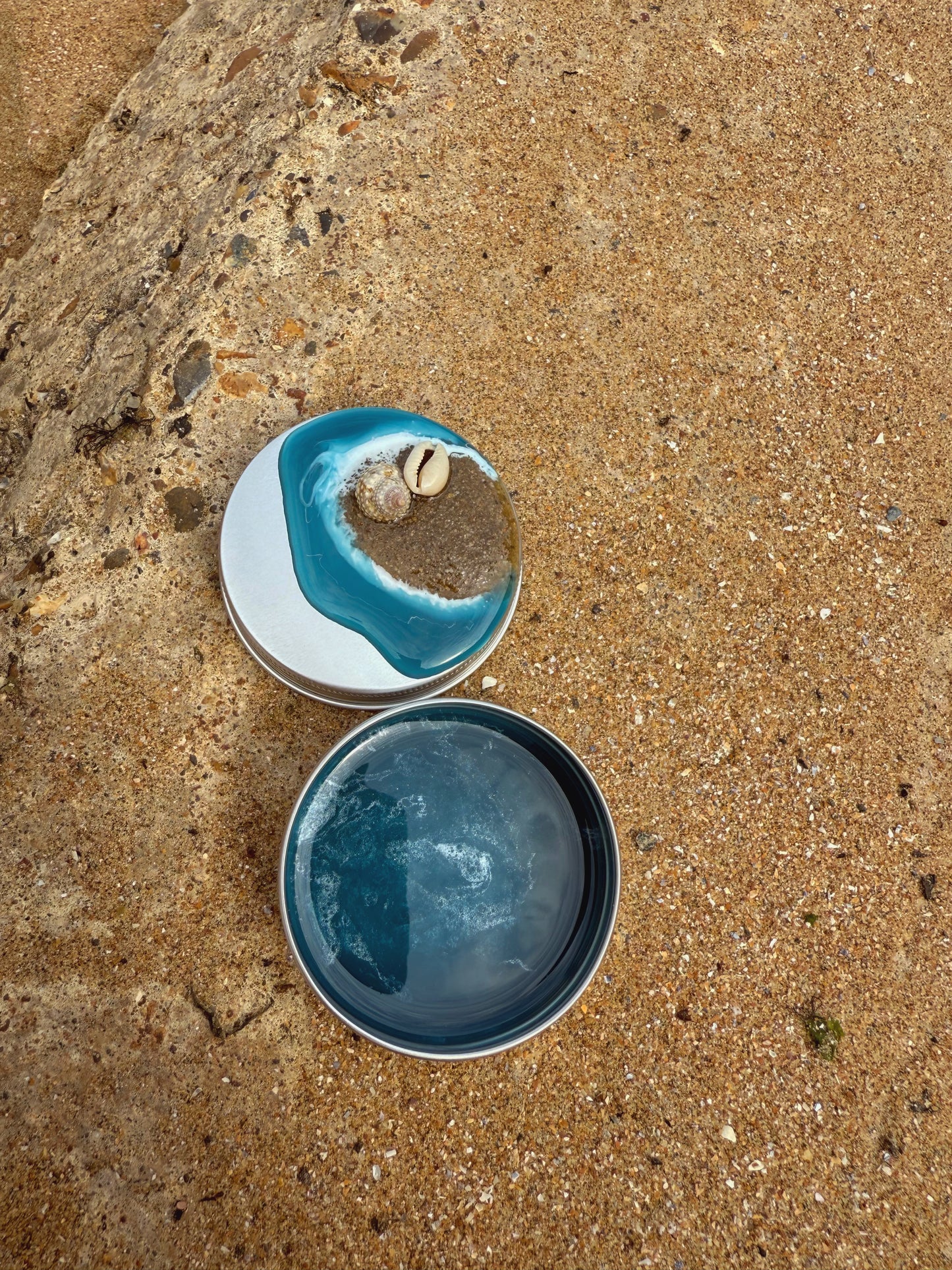 Trinket tin: ocean
