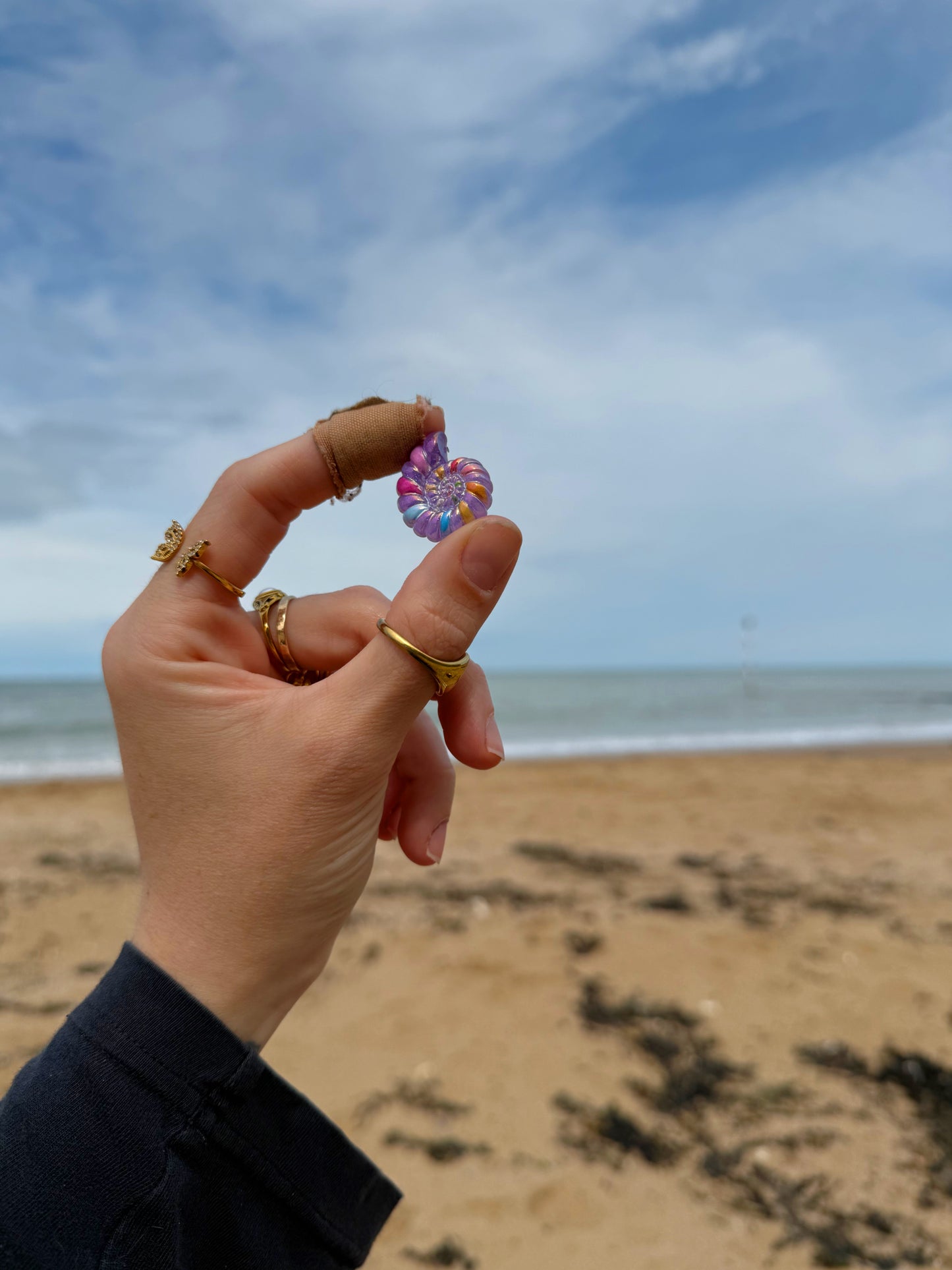 Trinket tin: ocean