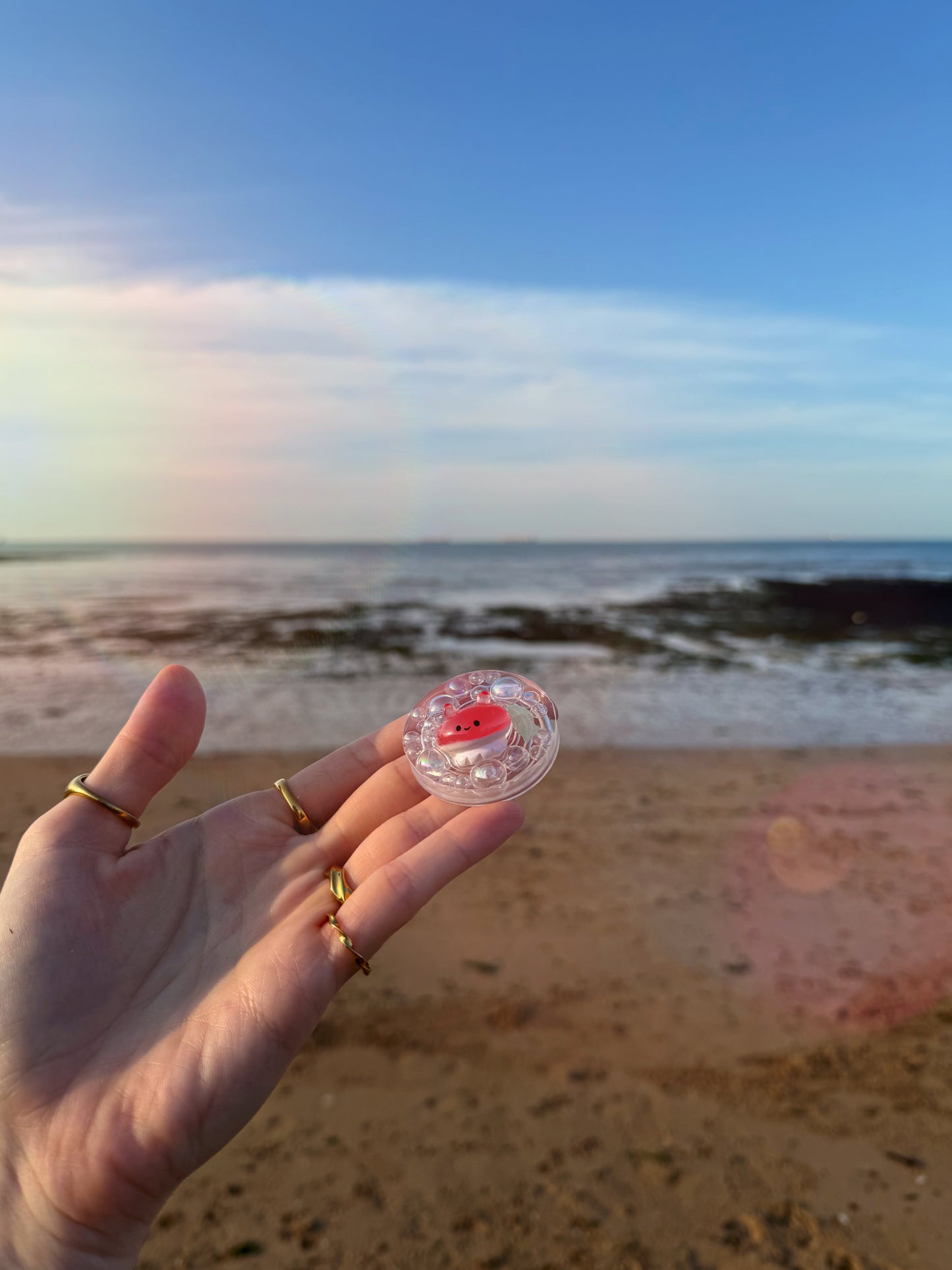 micro ripple: red jelly