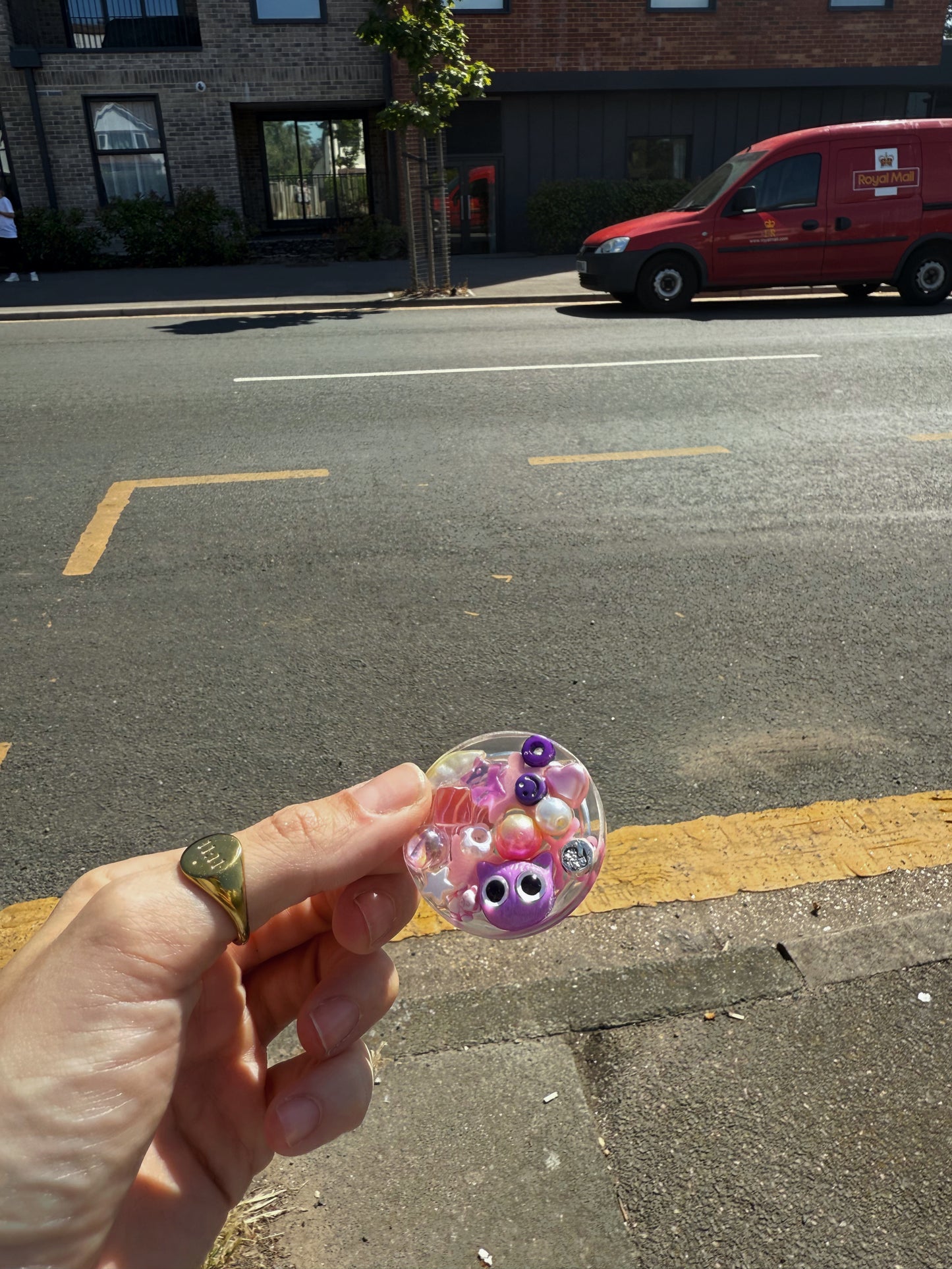 micro ripple: lilac cat
