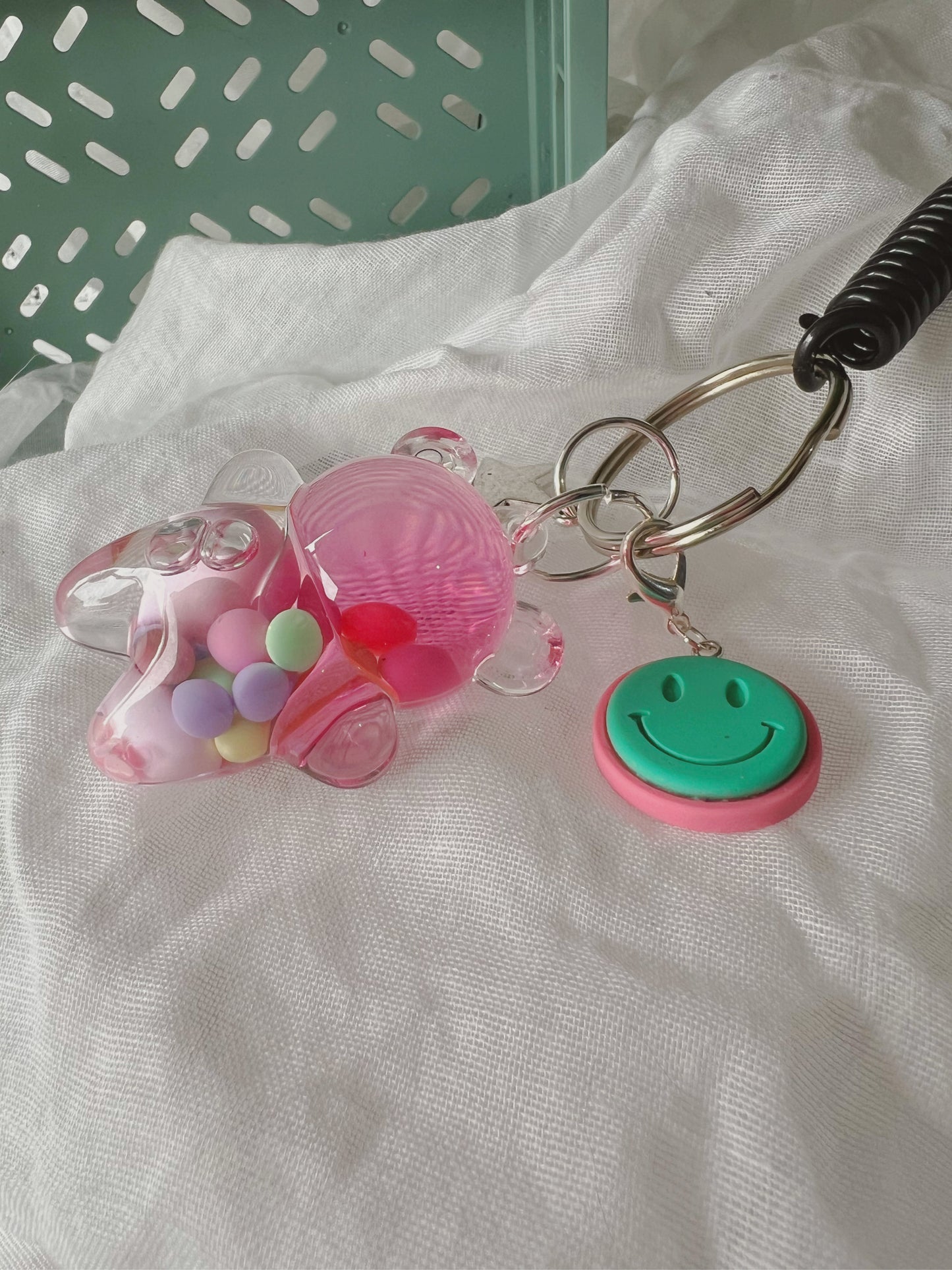 30mm keyring
