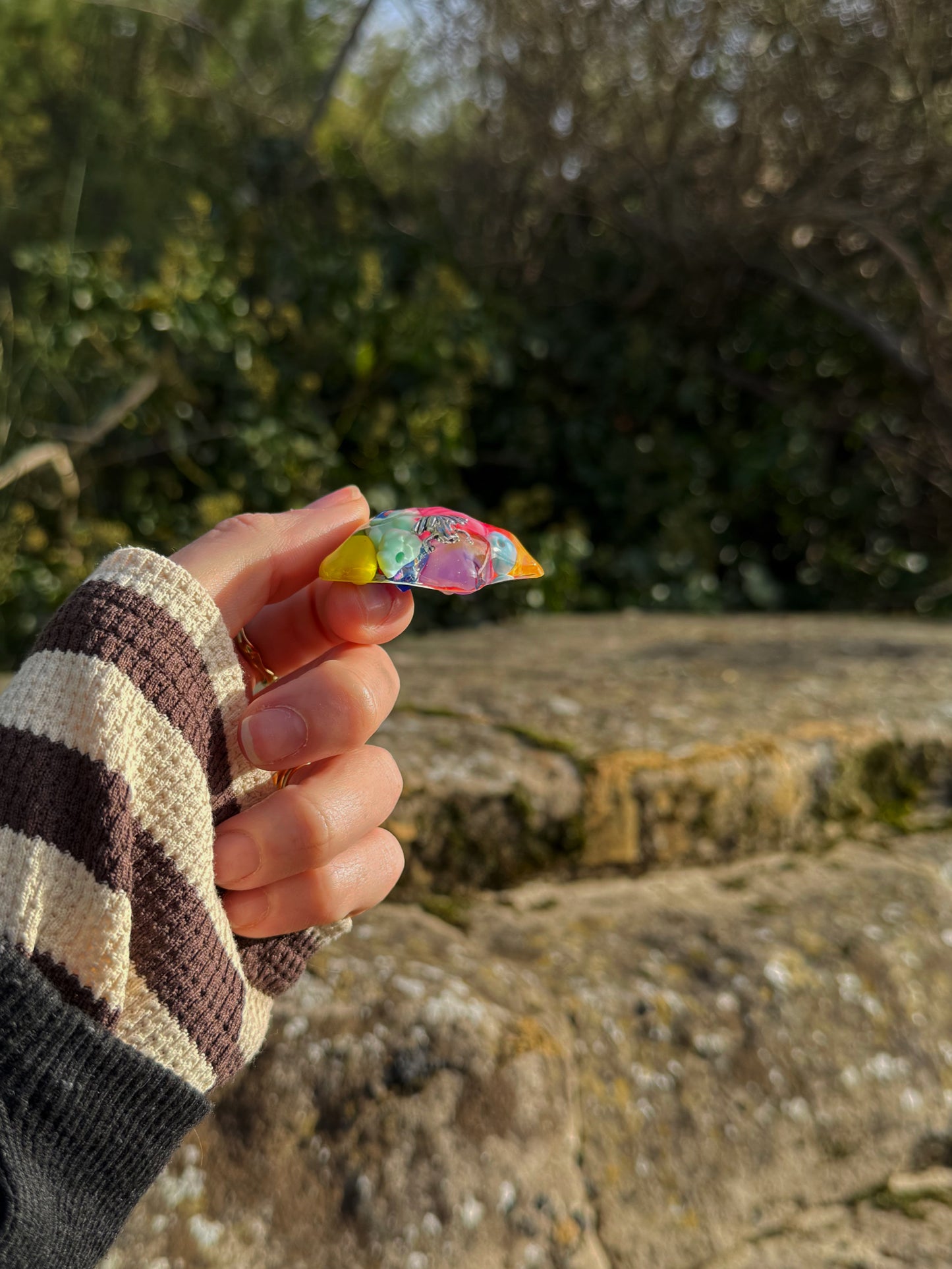 Random rainbow water star 25