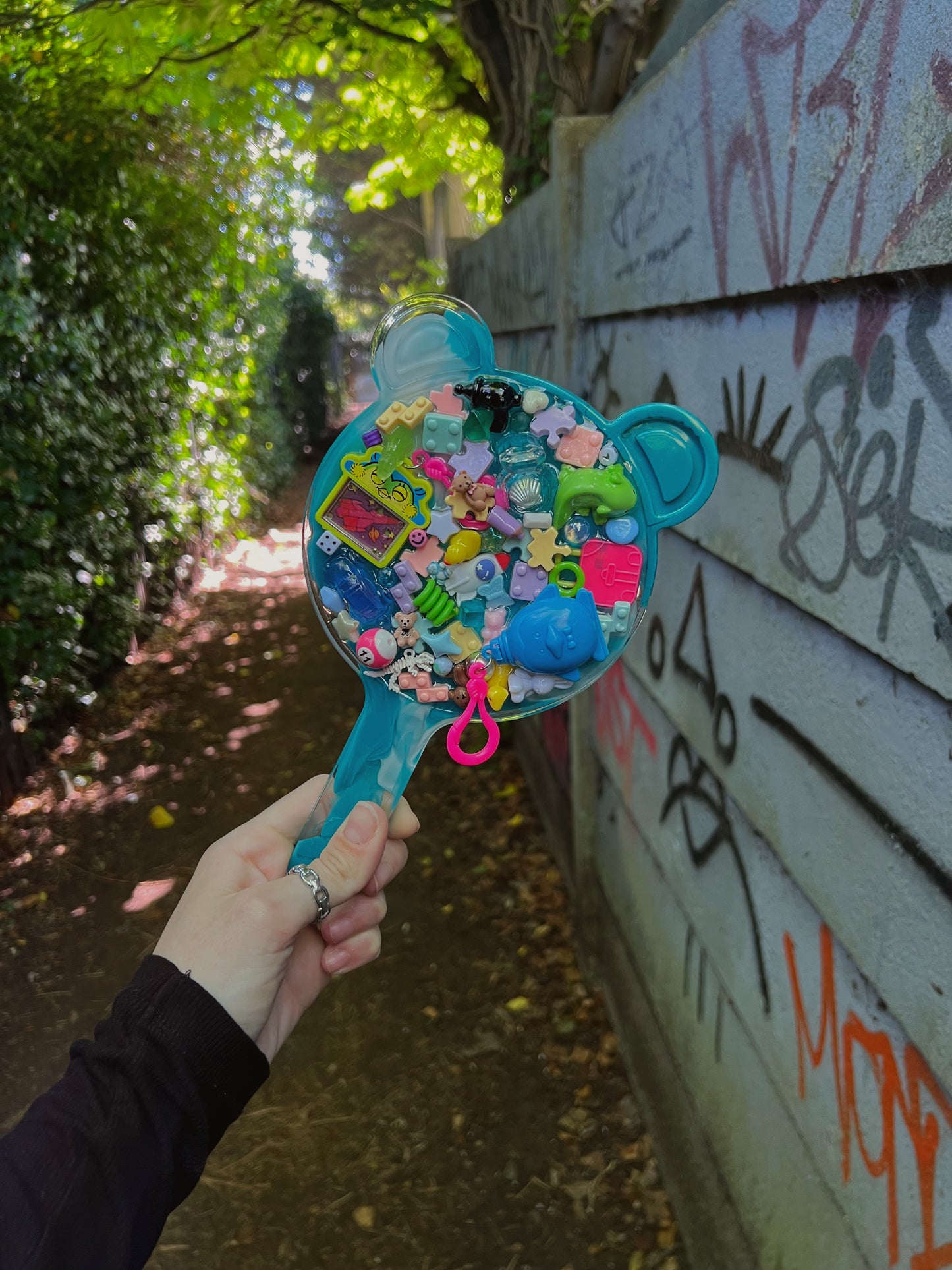 The bear mirror: toy box