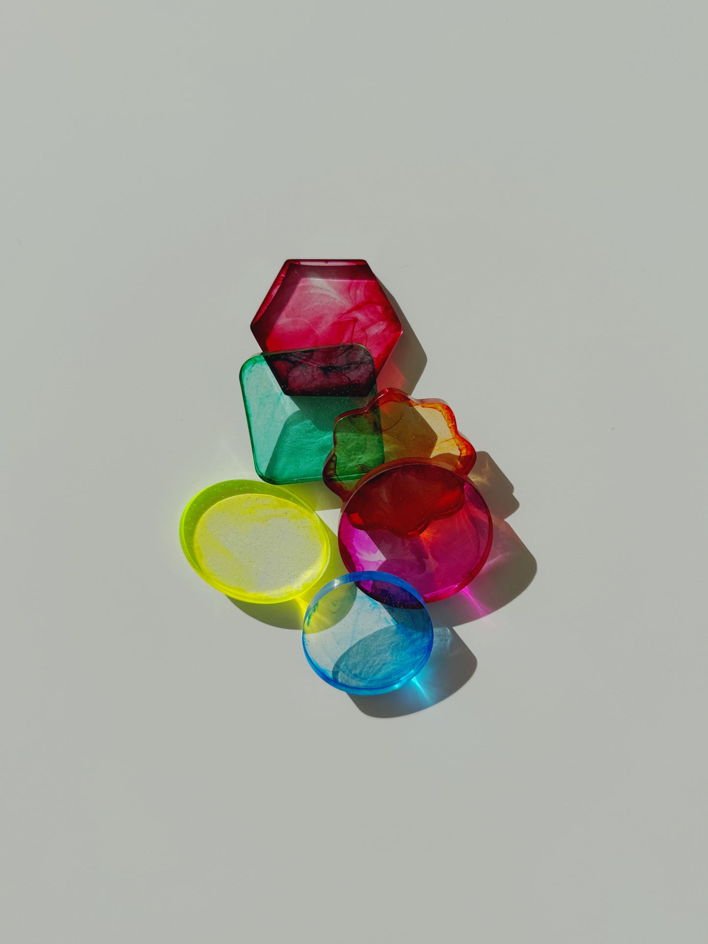 Coloured orb set