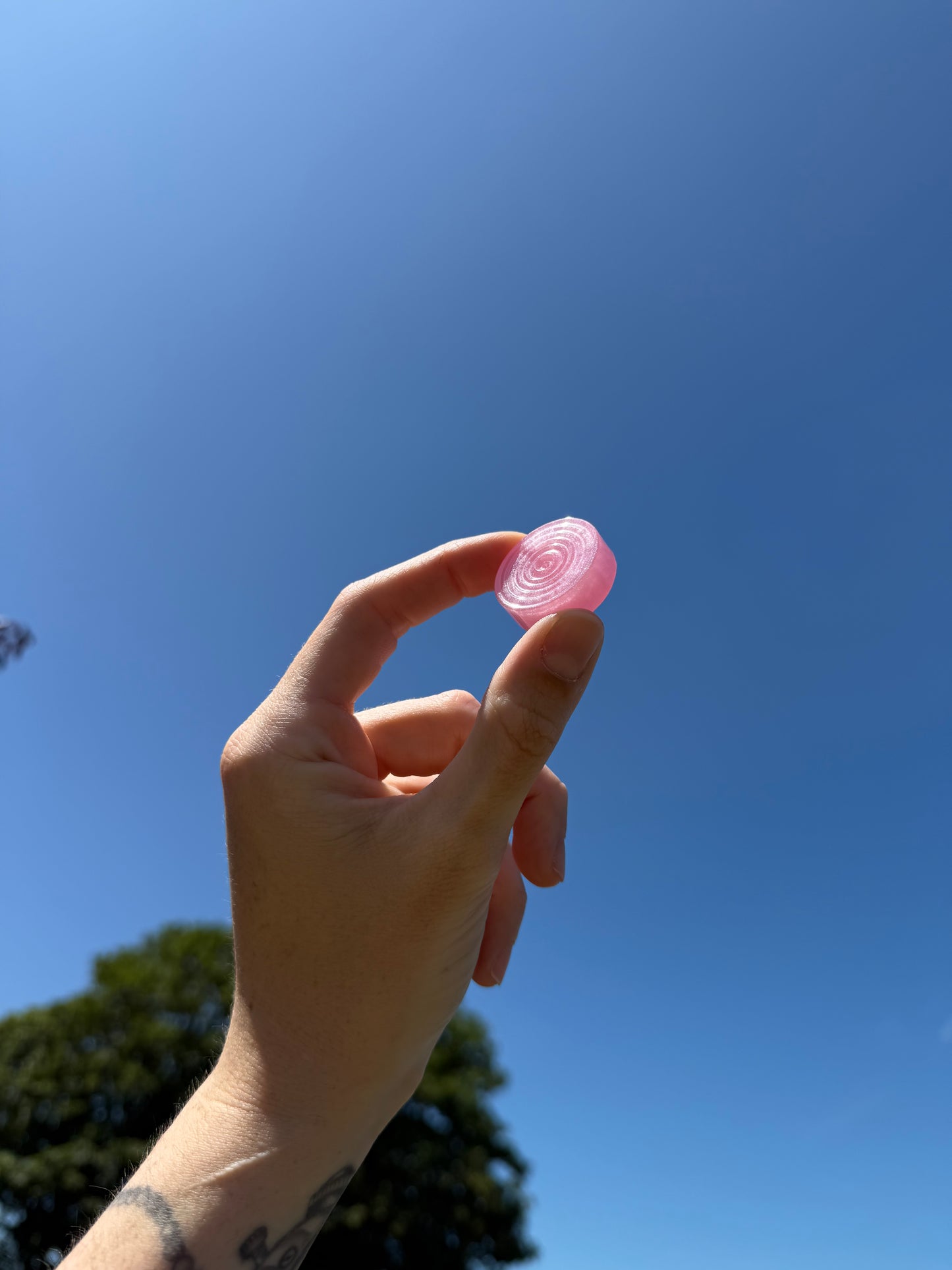 Pink pebble