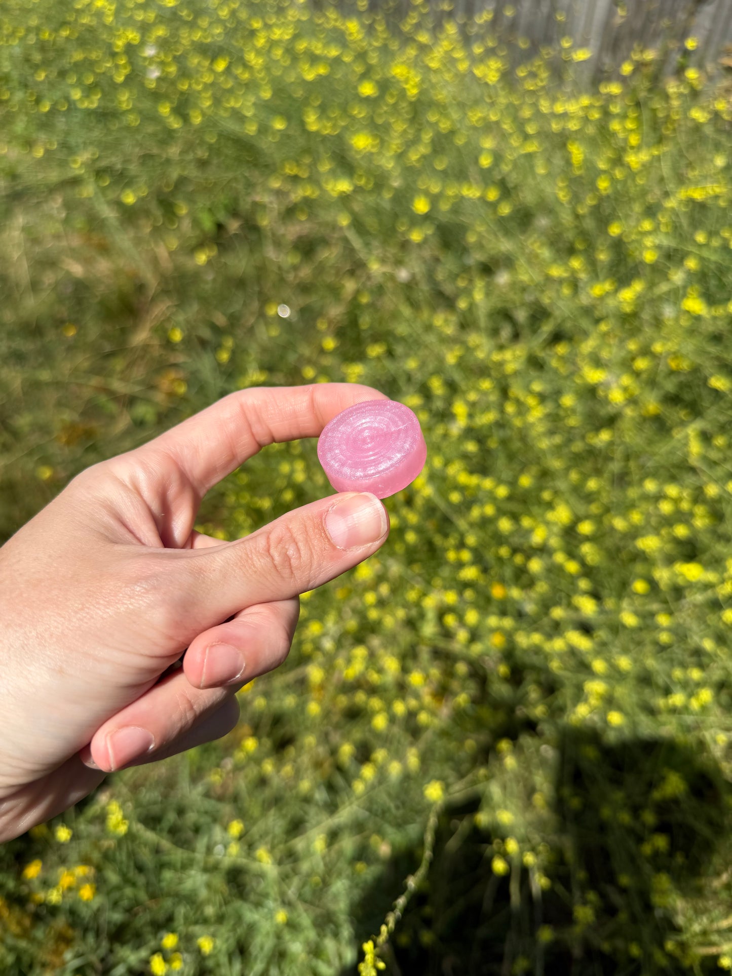 Pink pebble