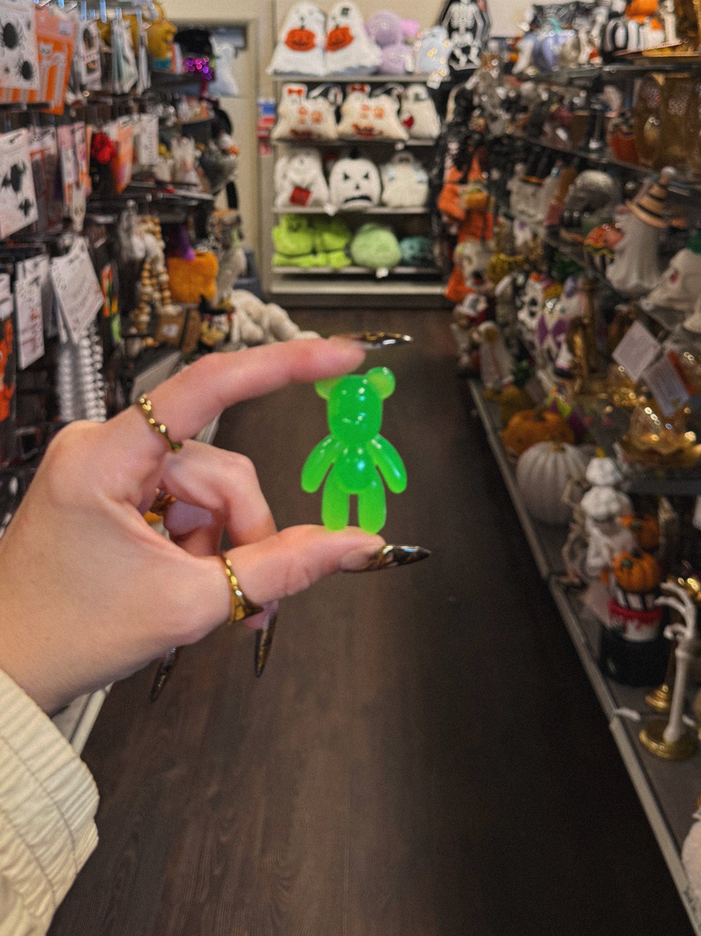 Worry bear: Green glow in the dark 112