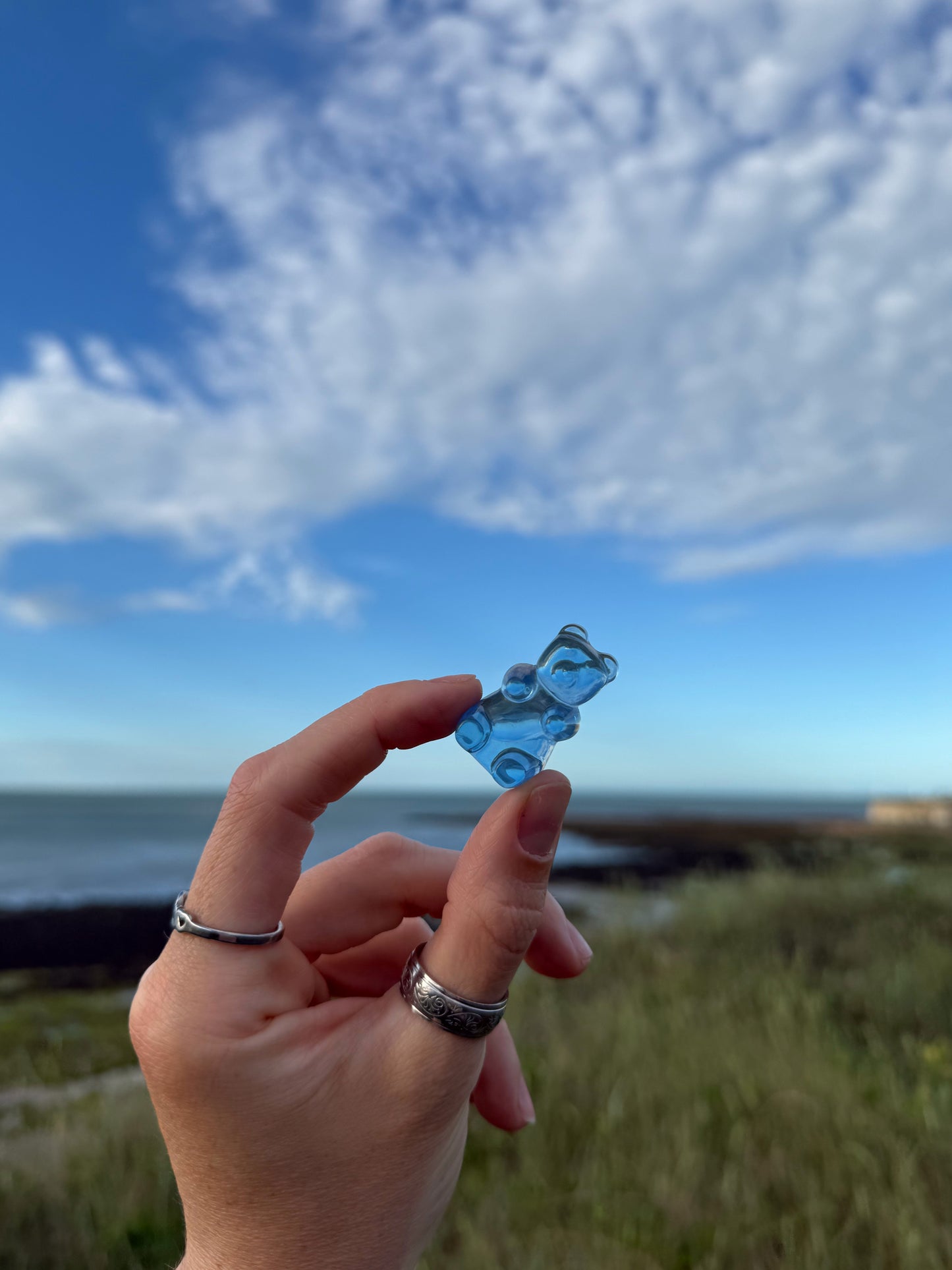 Water drop mini gummy bear
