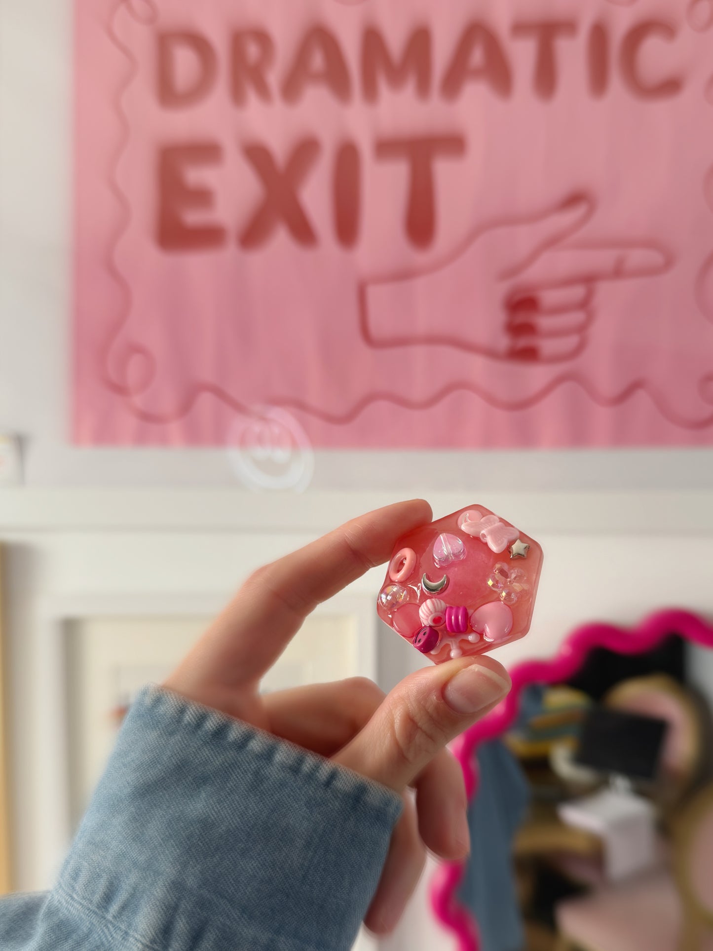 Pink things L hexagon
