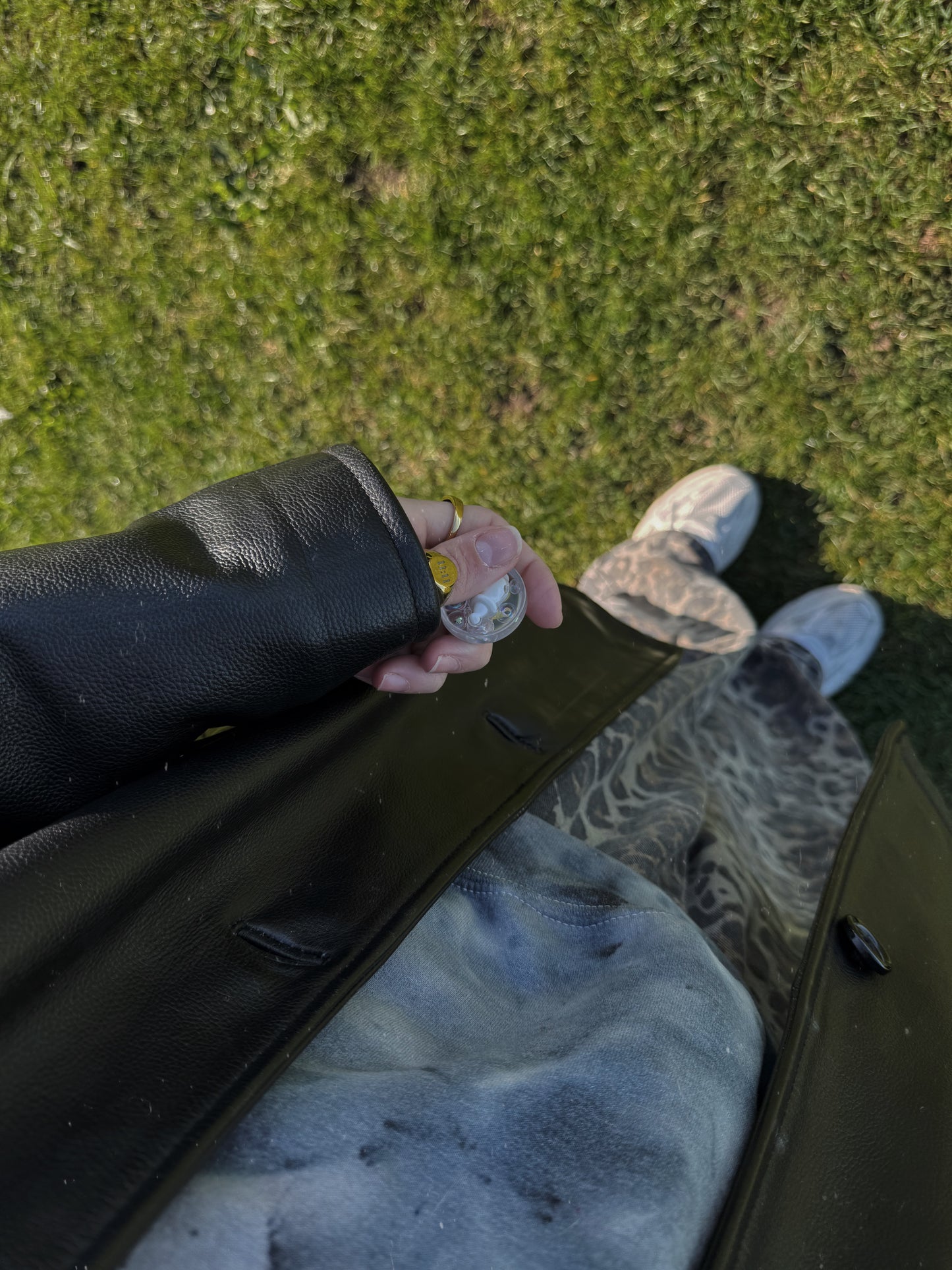 Chunky micro orb: white ray gun 119