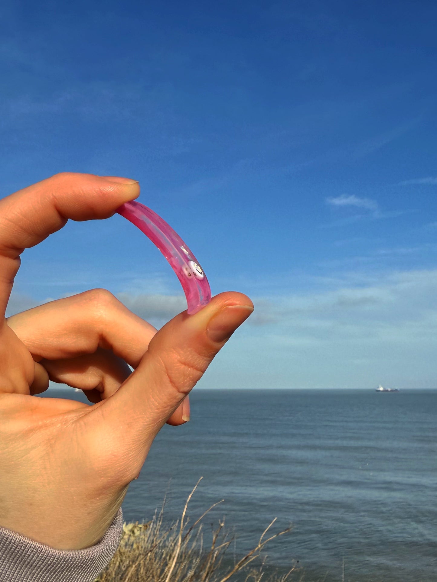 Worry moon: keep smiling