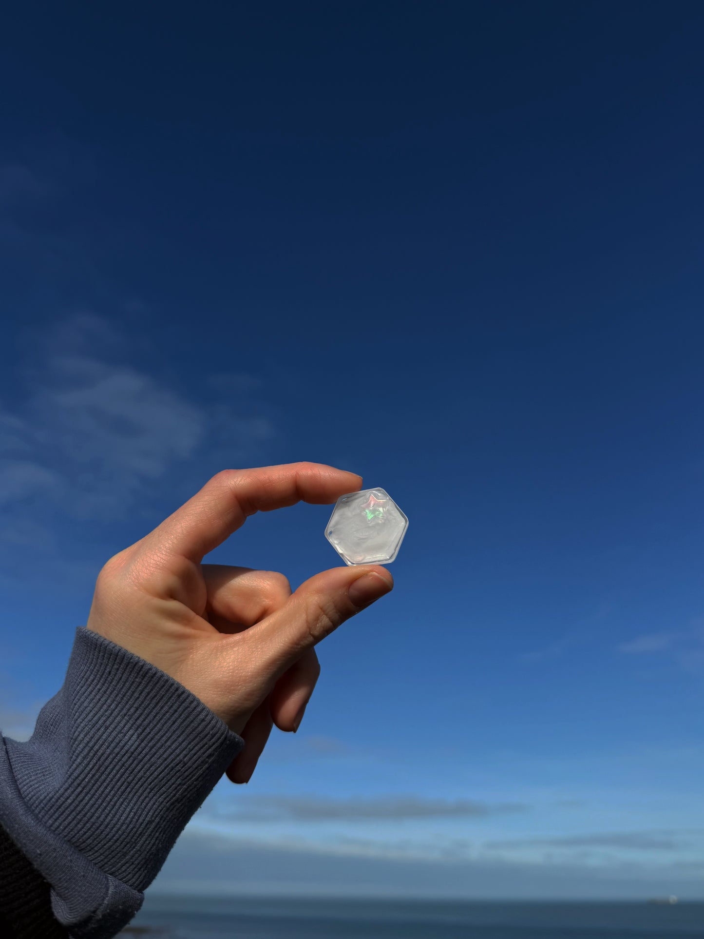 Wishing star: micro hexagon