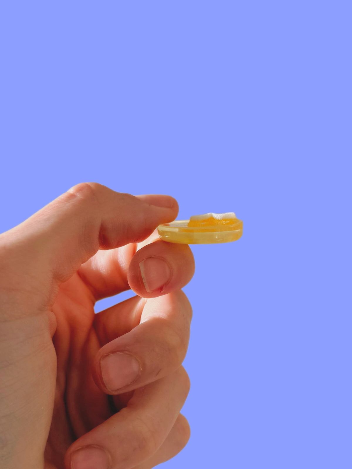 Yellow love heart : little orb