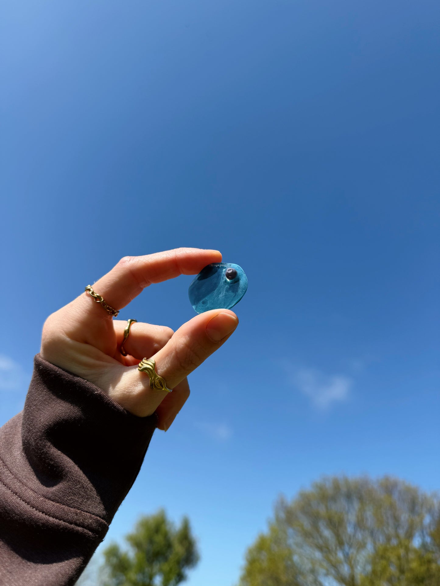 Blueberry moon rock