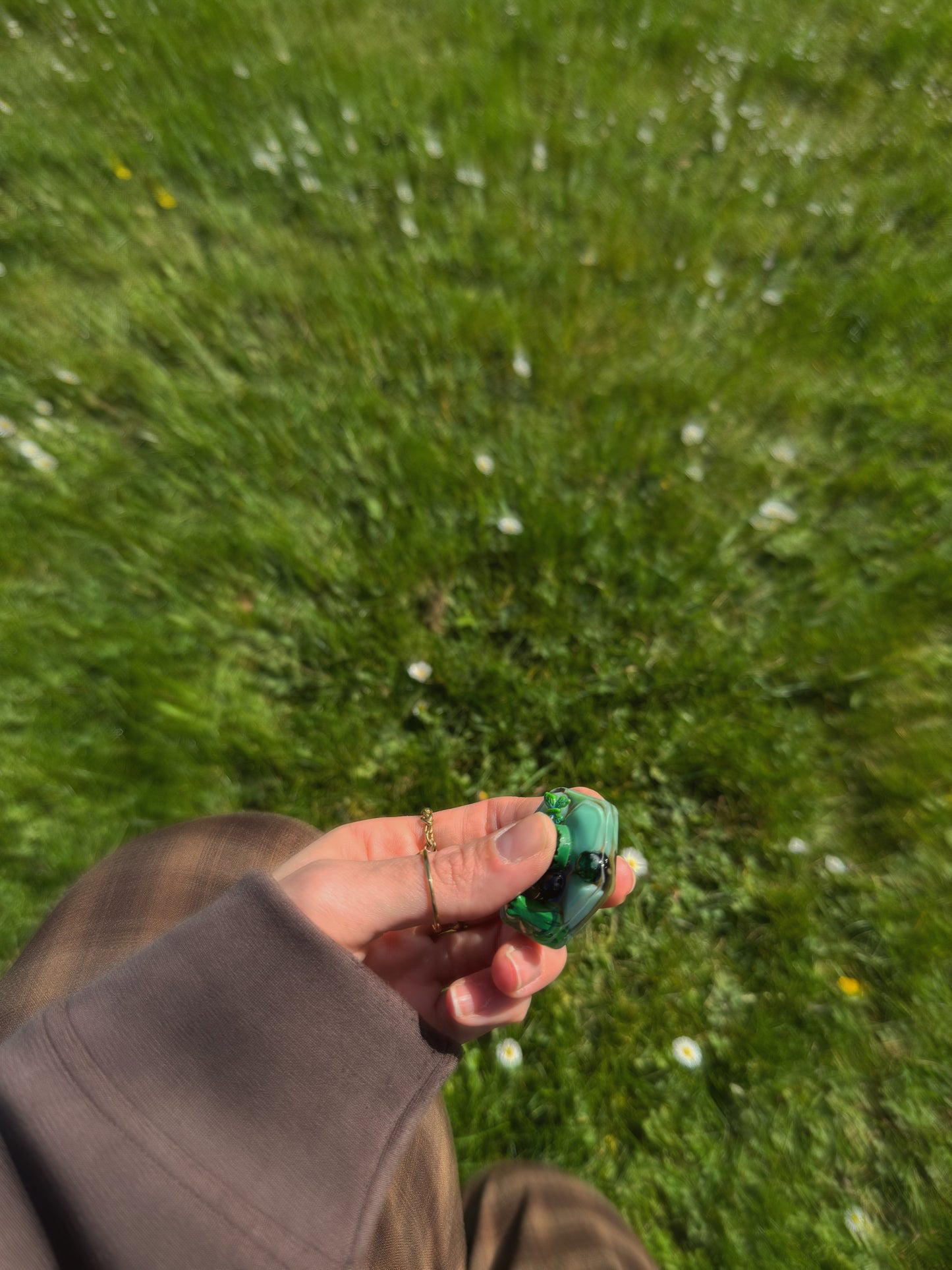 The geode and the frog XL hexagon