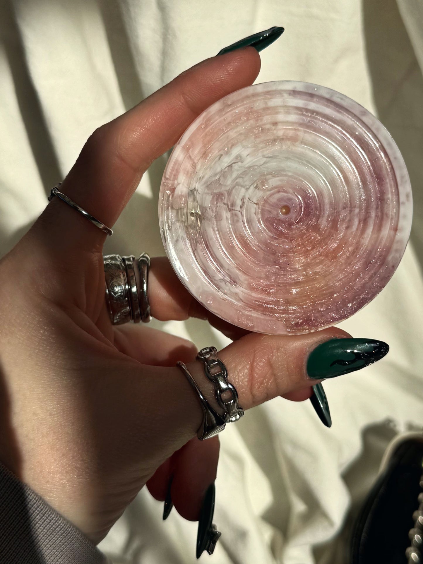 Big small ripple: pink cherub