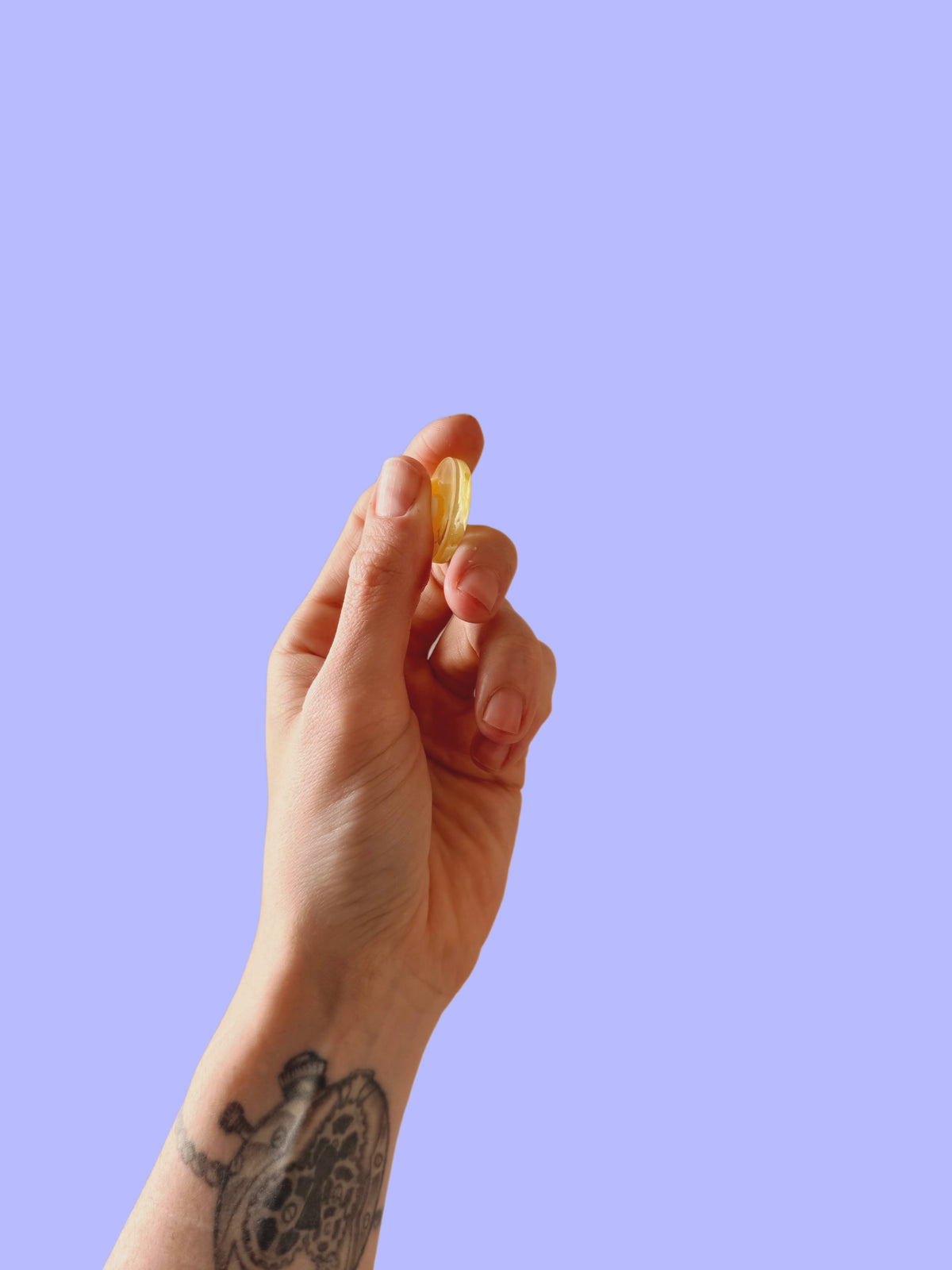 Yellow love heart : little orb