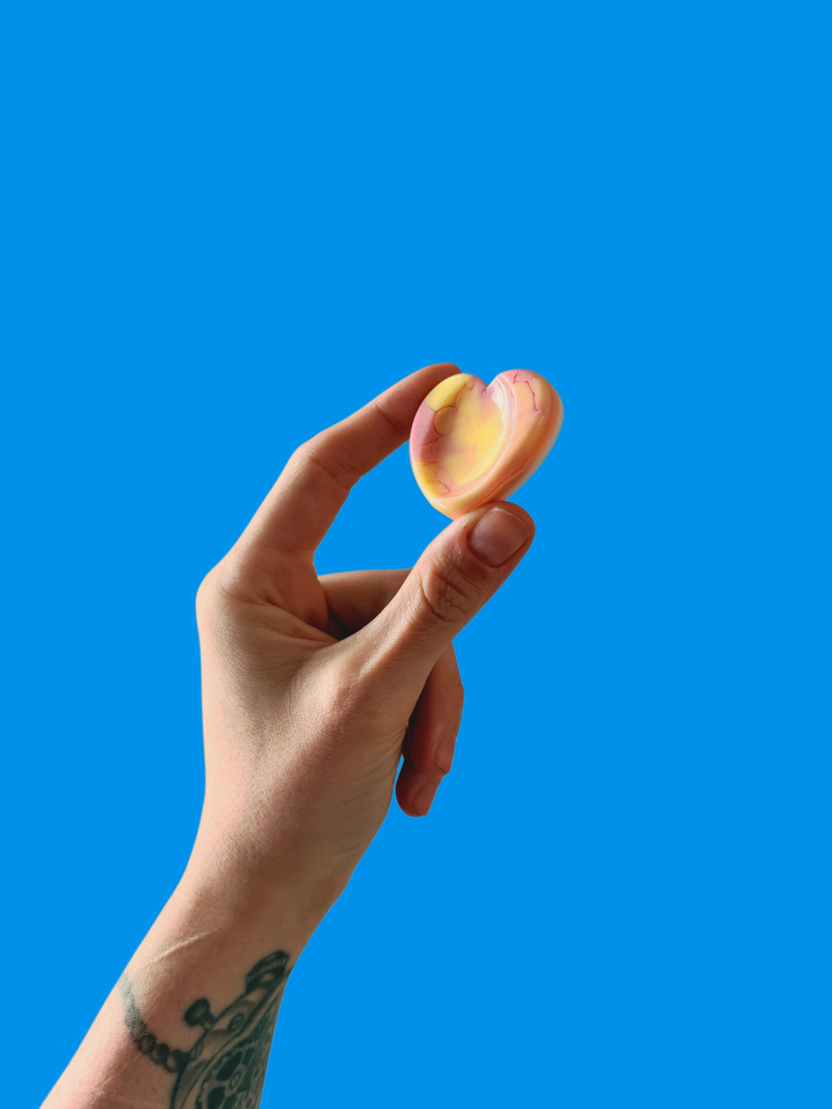 Drumstick lolly worry stone
