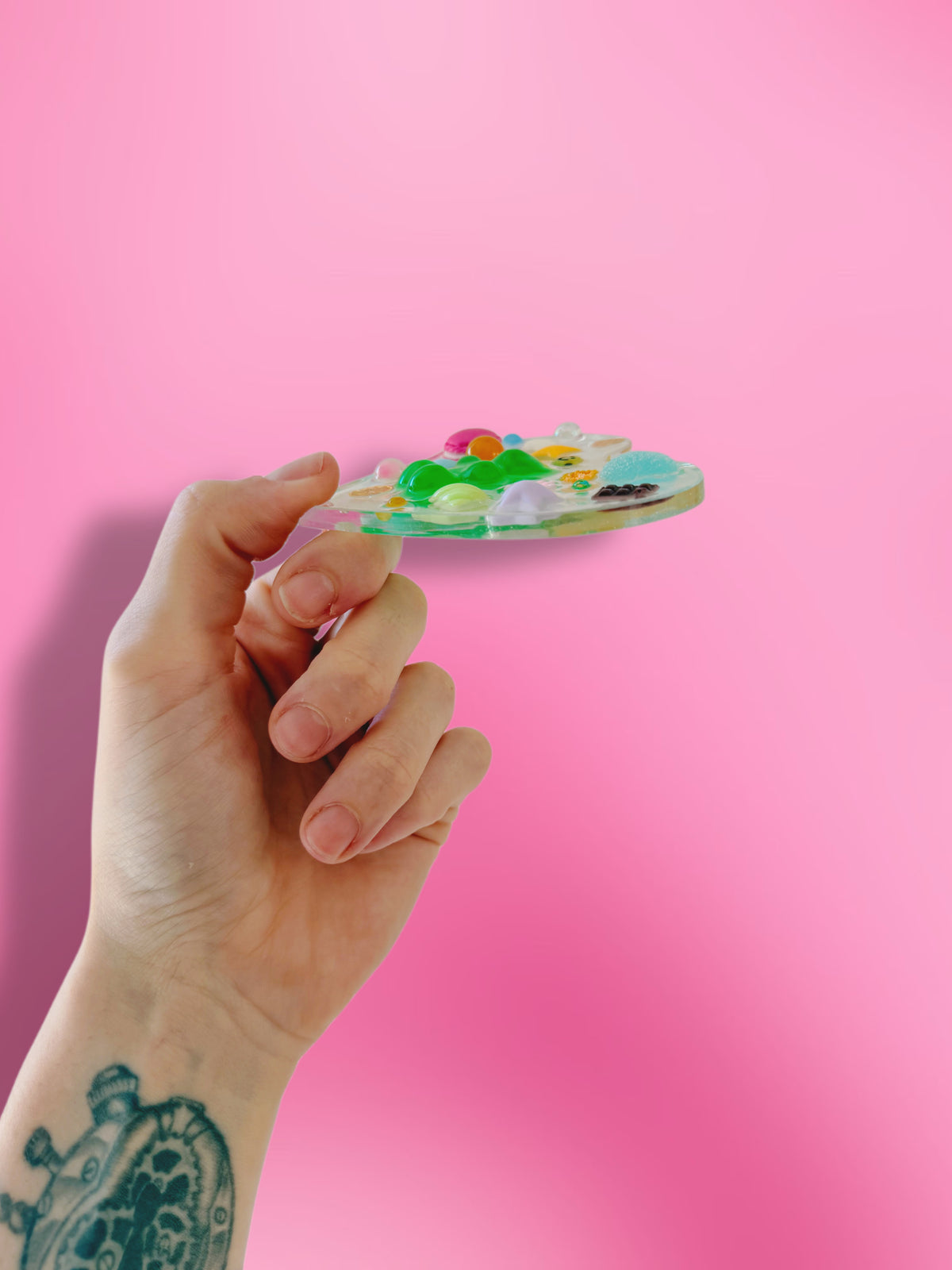 Green gummy : heart tinker