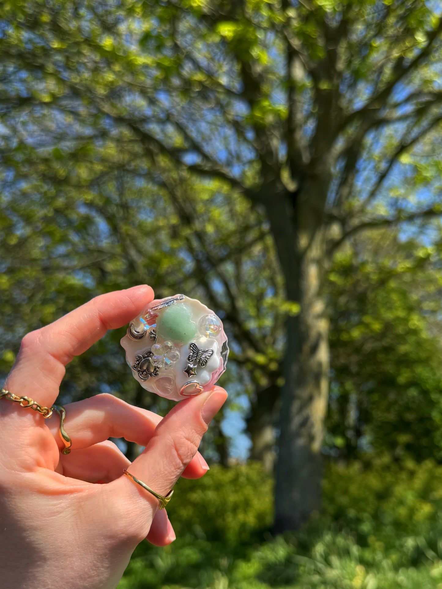 Fairy dream geode orb