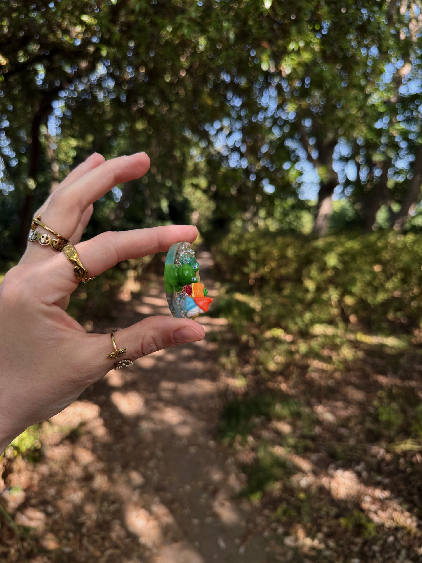 Orange turtle Xl orb