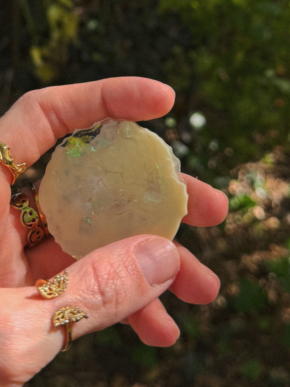 Blueberry dream large geode orb