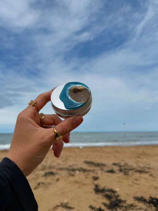 Trinket tin: ocean