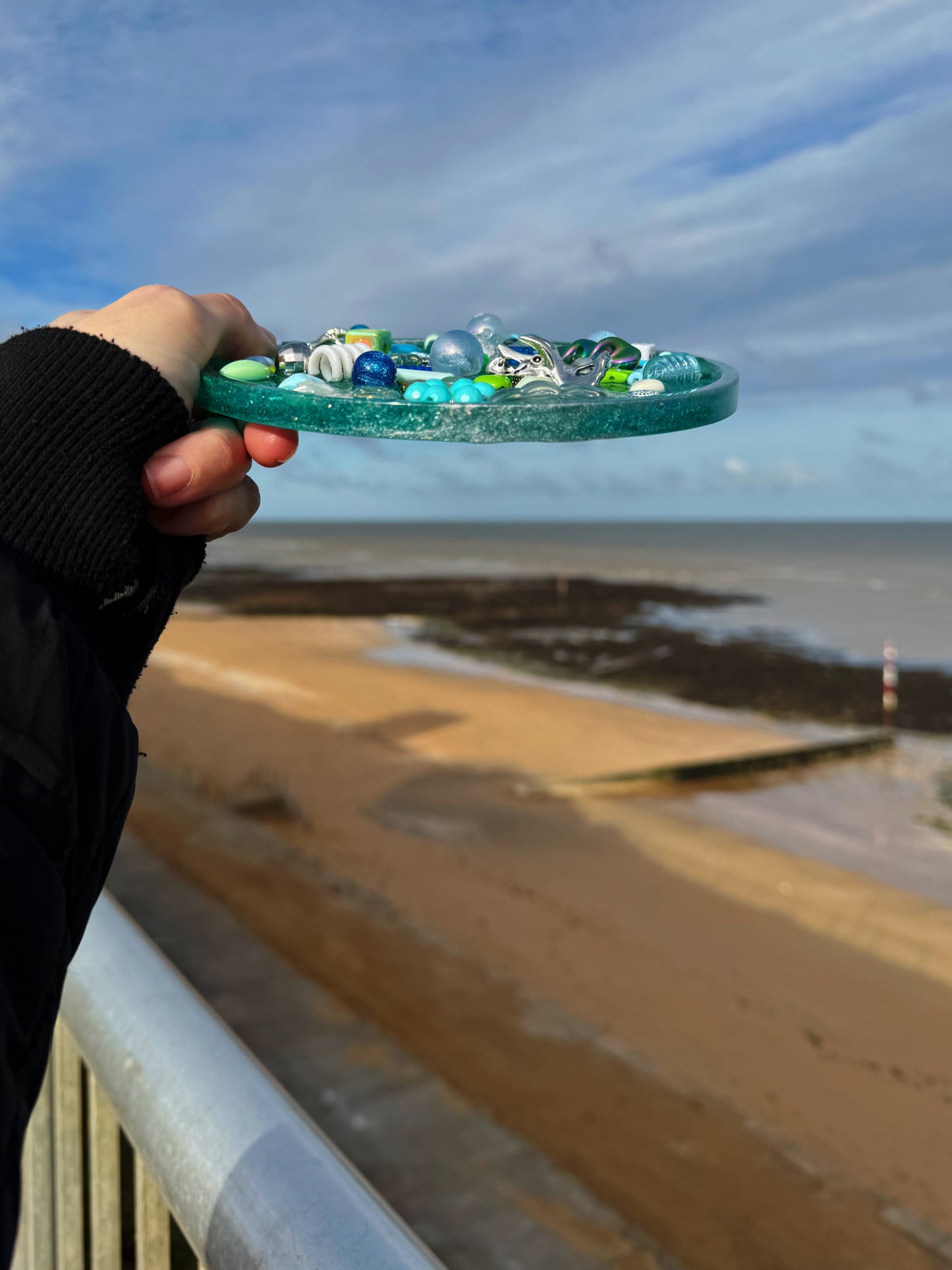 Winter magic sensory plate 151