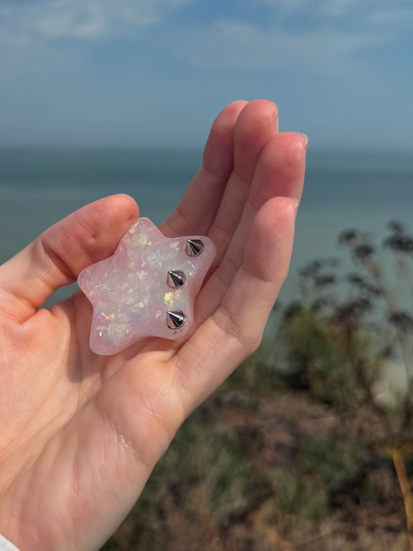 Water star: pink safe spike