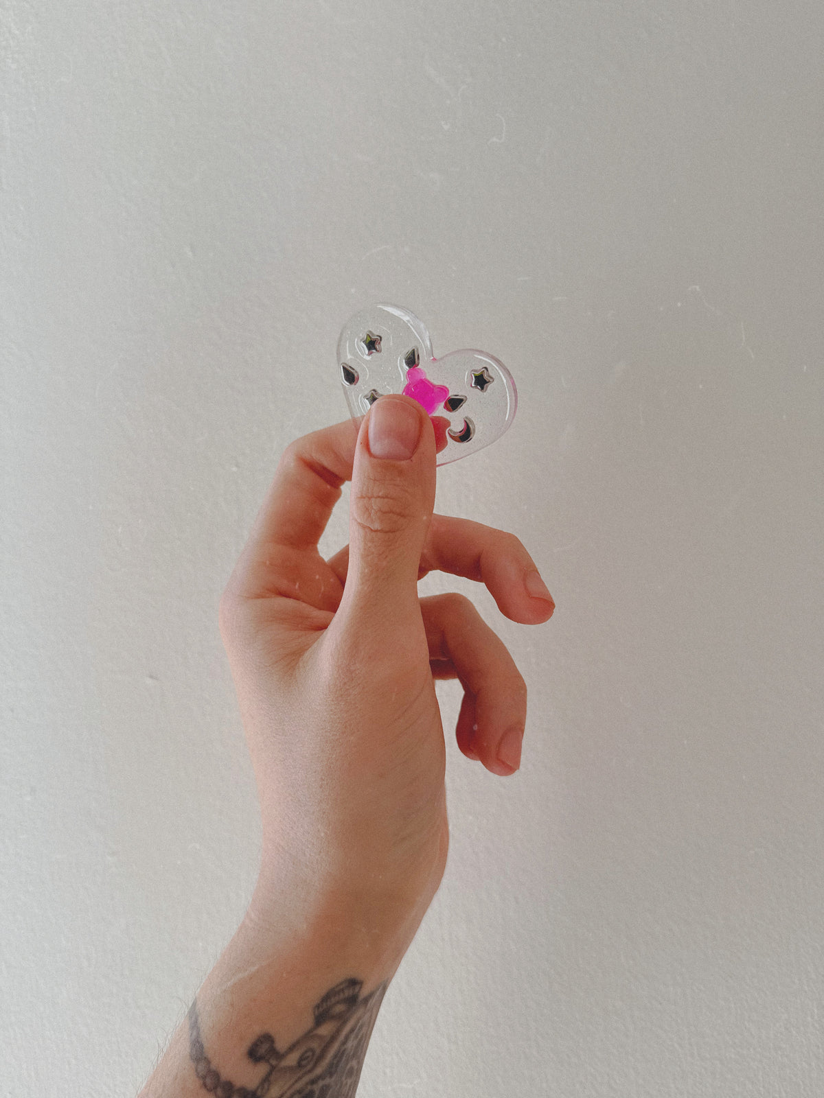 Pink gummy : heart orb