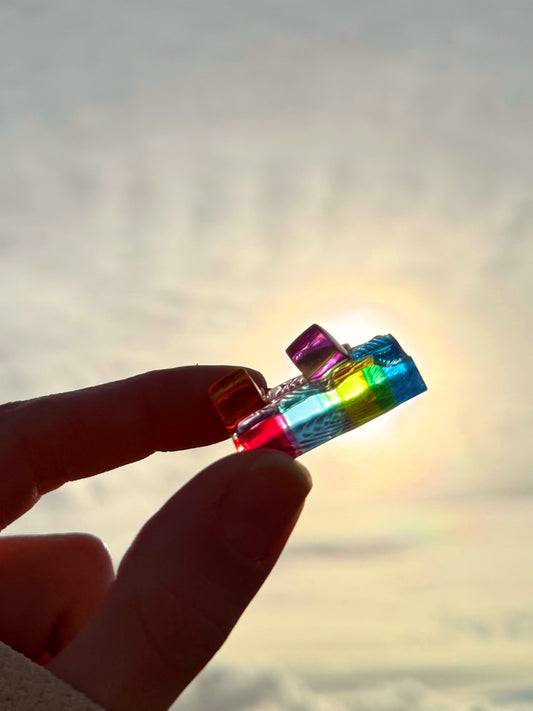 Colour block pebble 31