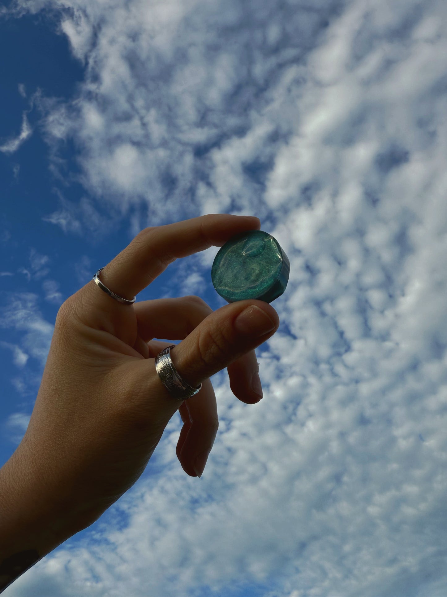 Water drop circle wave