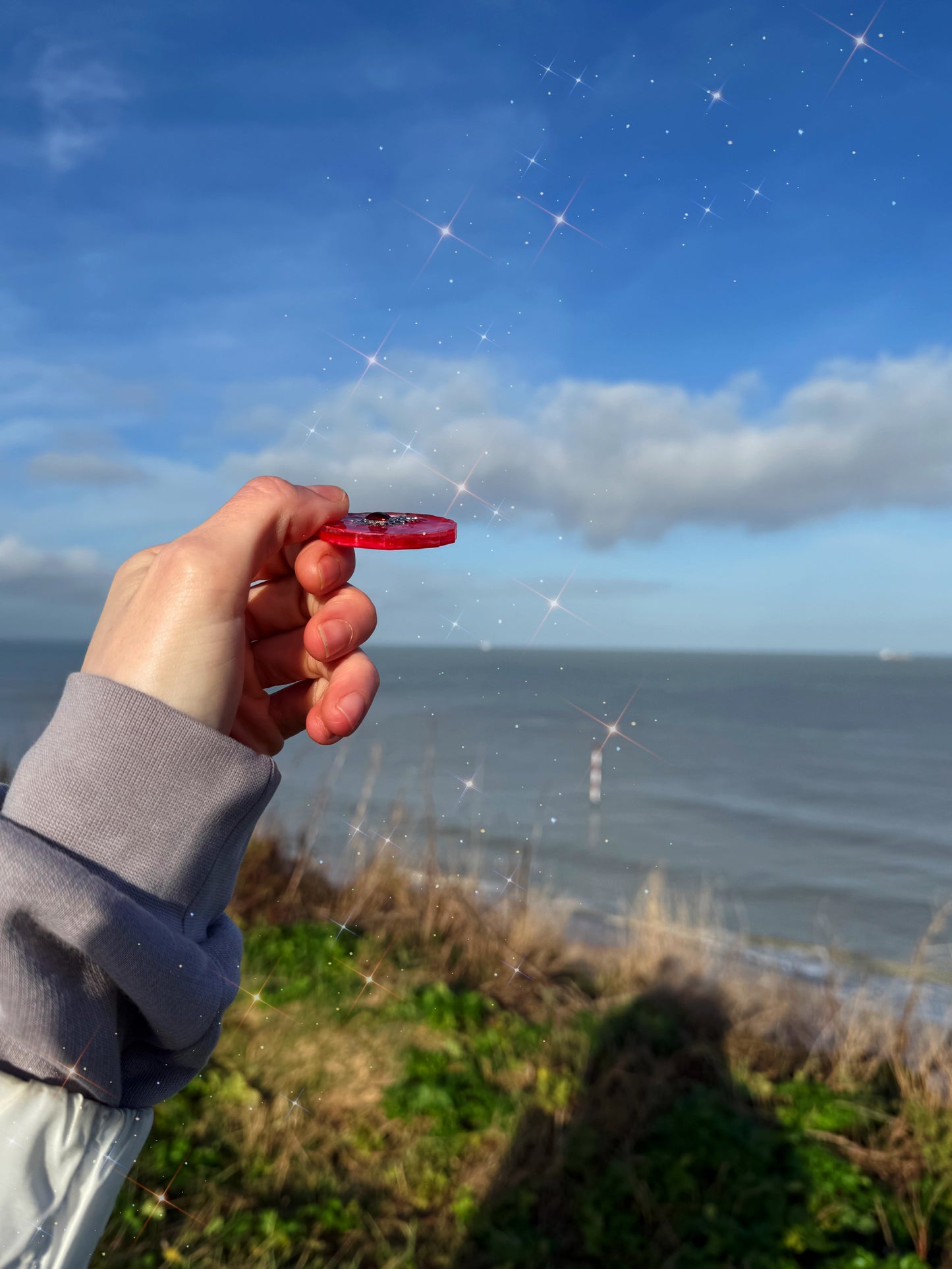 Look after my heart - geode orb