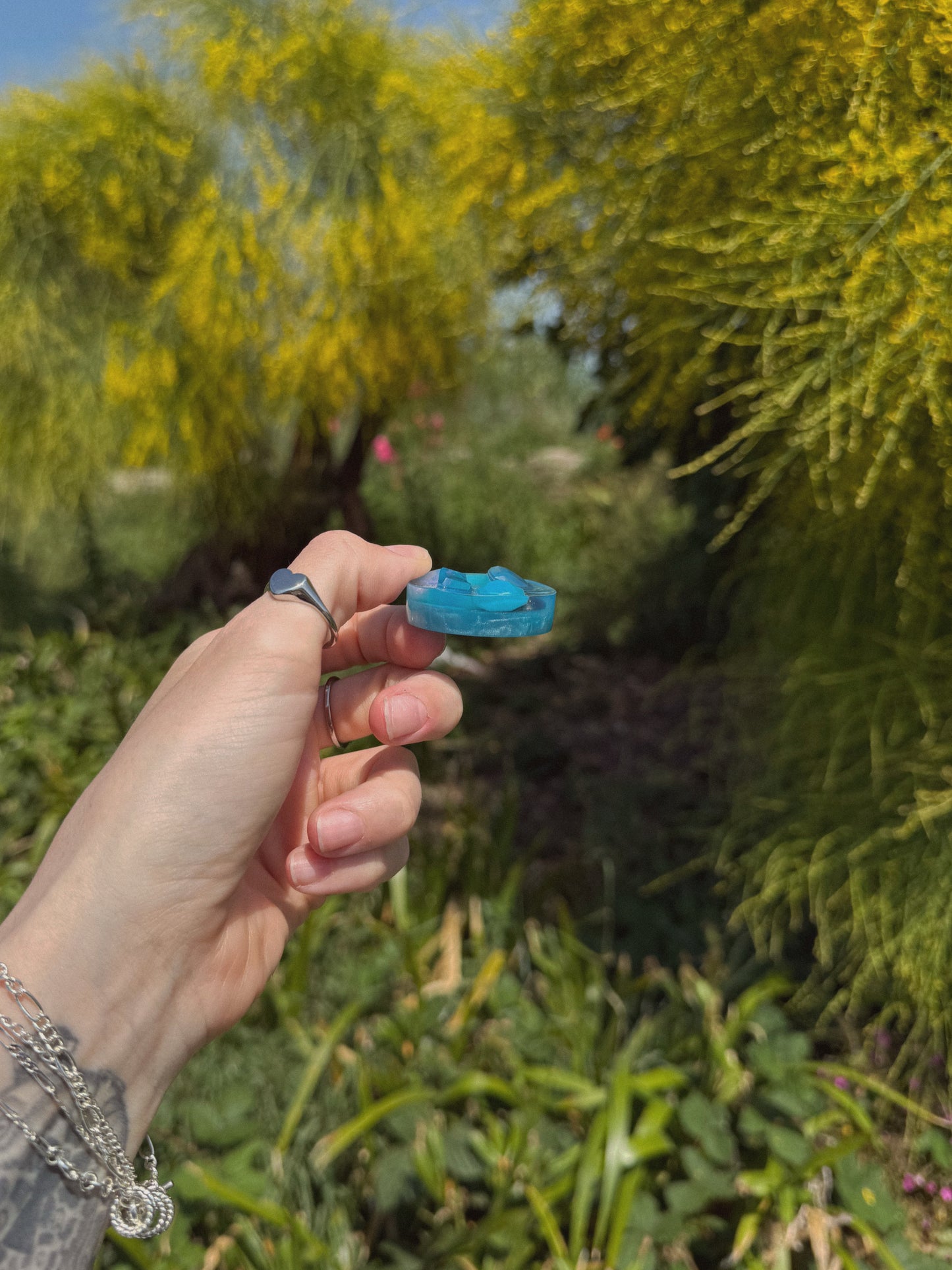 Chunky orb: water drop