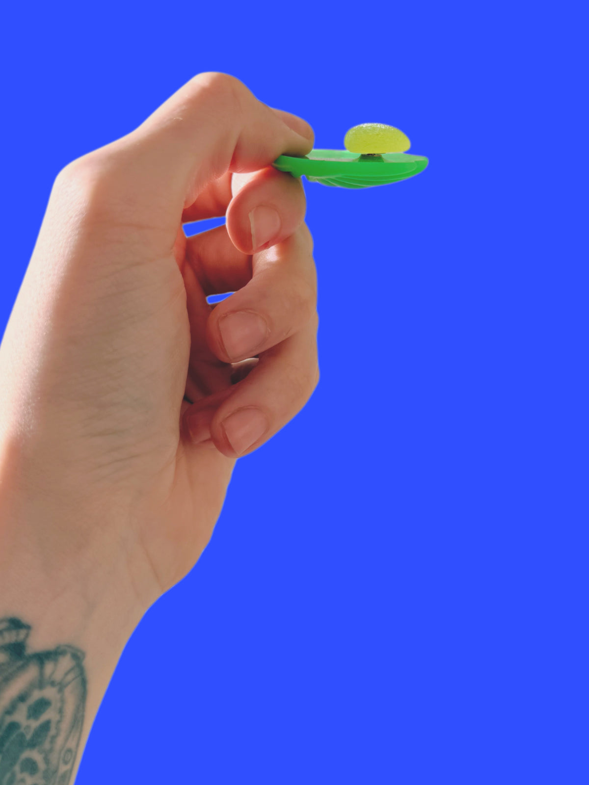 All green spinner