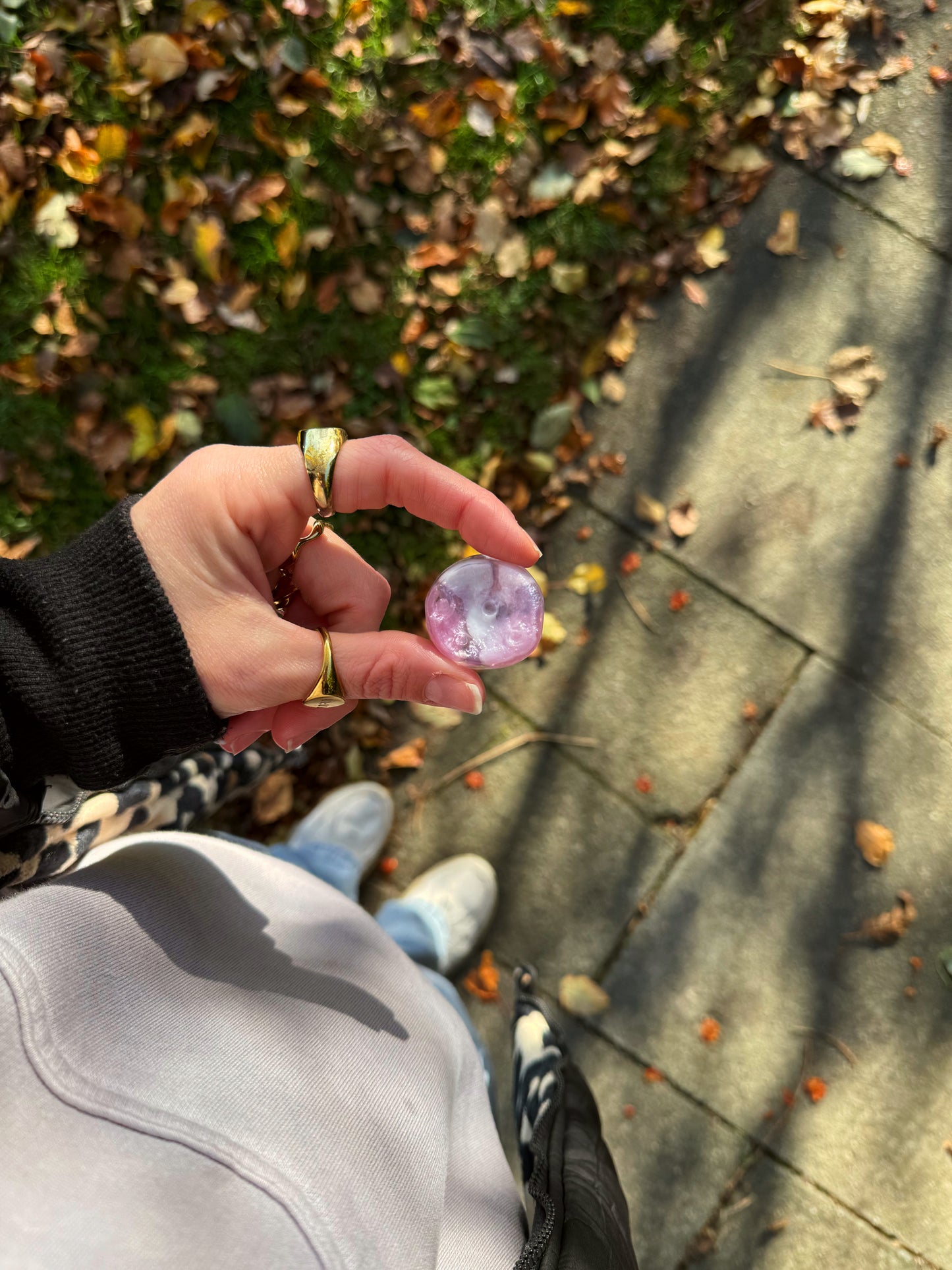 Thumb dip: pink & lilac 121